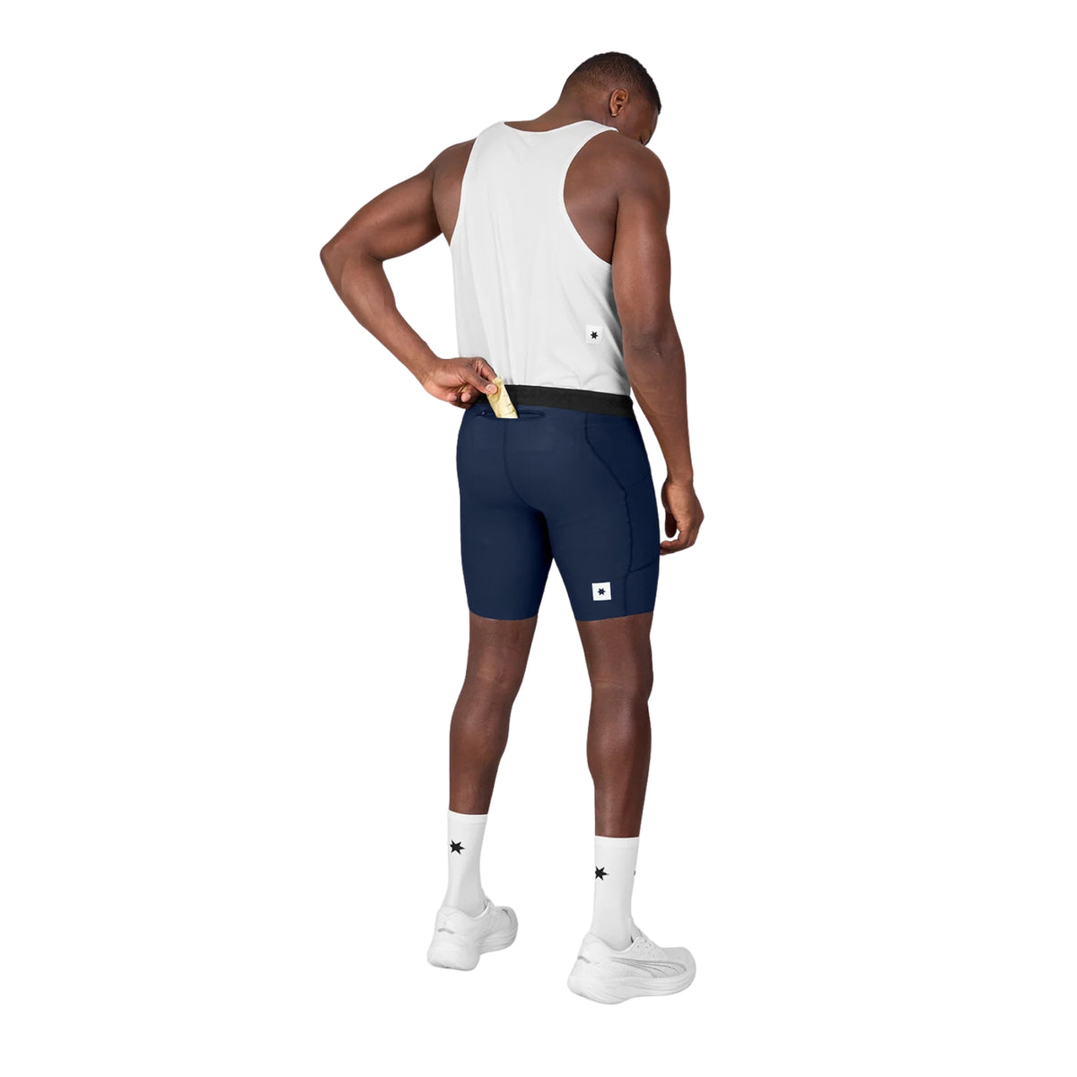 Mens Saysky Combat+ Rib Short Tights 8 Inch