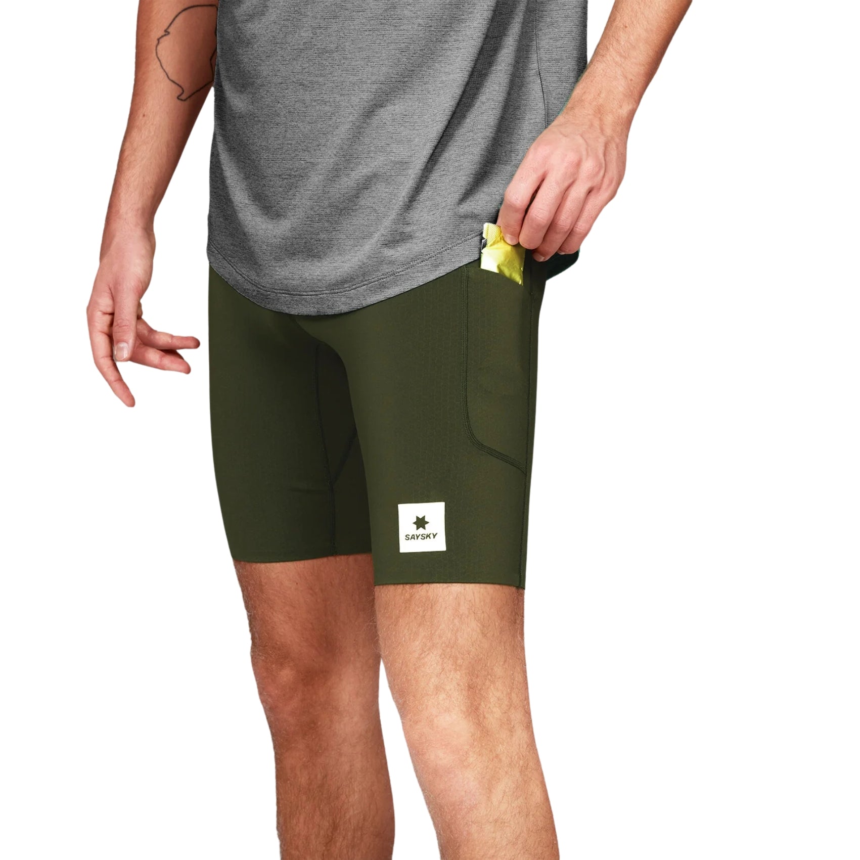 Mens Saysky Combat+ Short 9-inch Tights