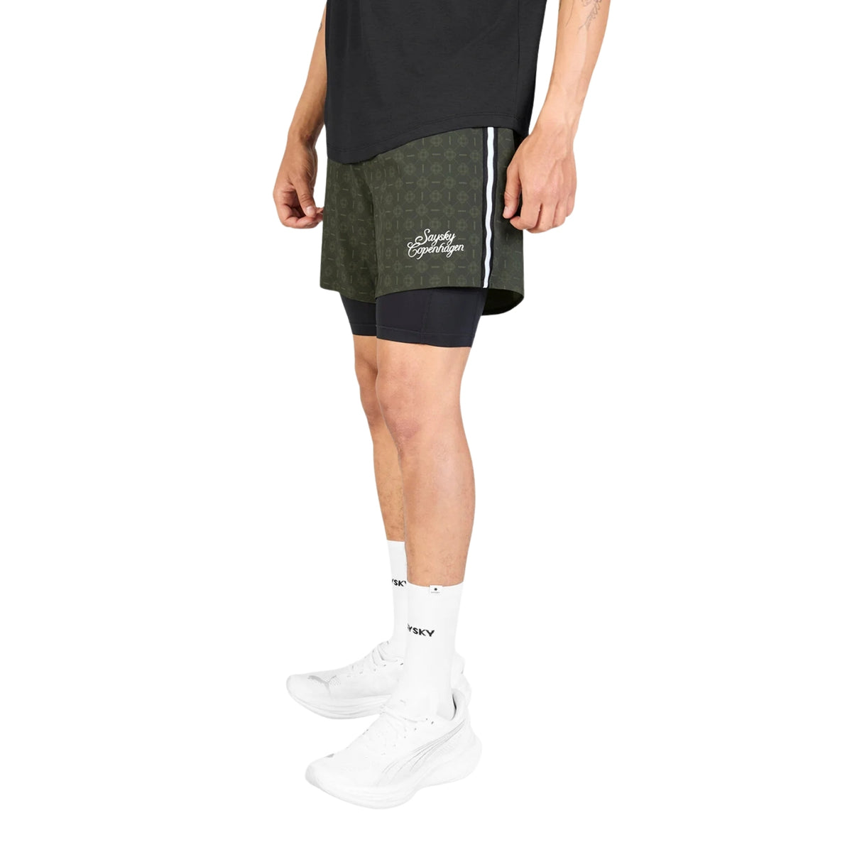 Mens Saysky Couture Pace 2-in-1 Shorts 5 Inch