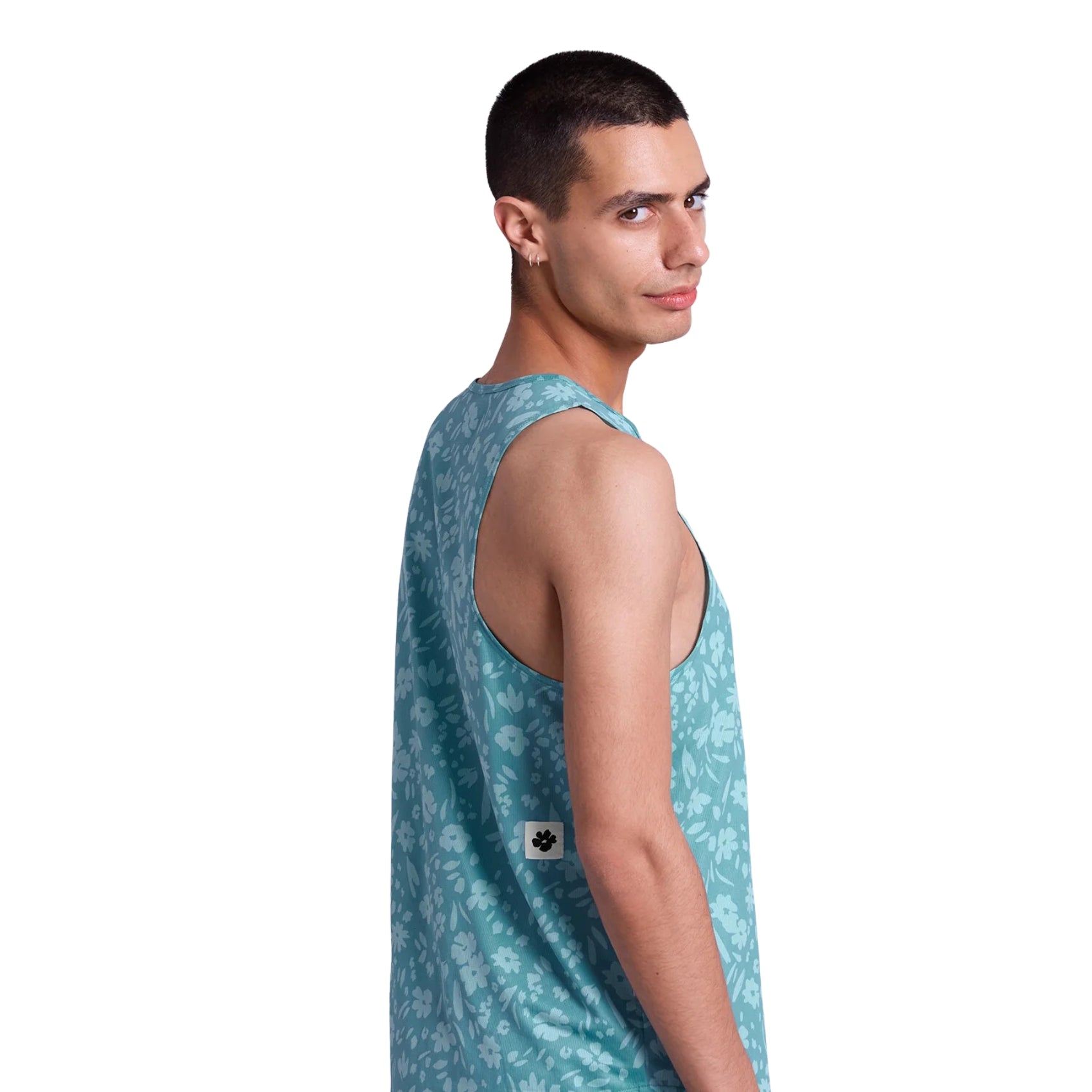 Mens Saysky Flower Combat Singlet