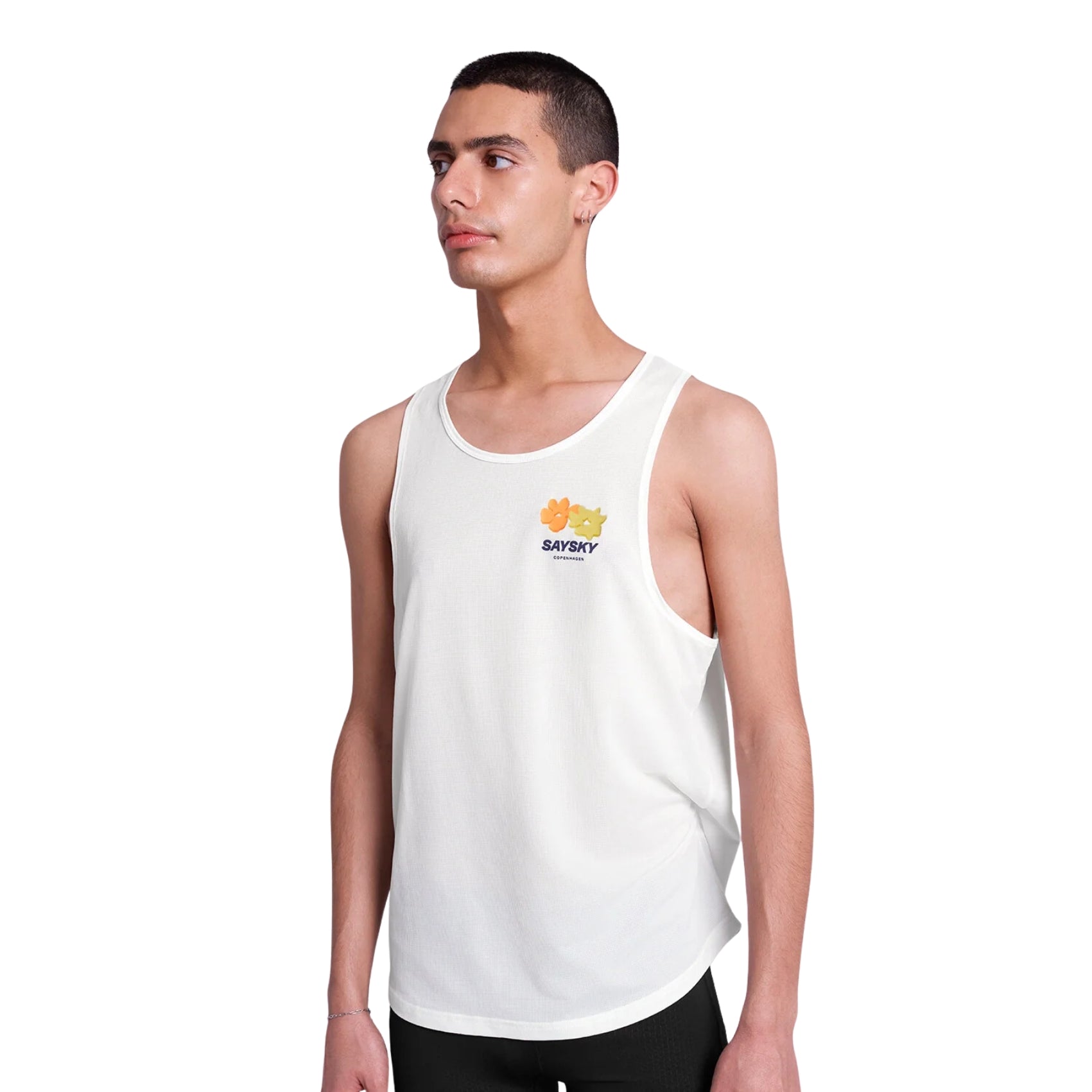 Mens Saysky Flower Combat Singlet