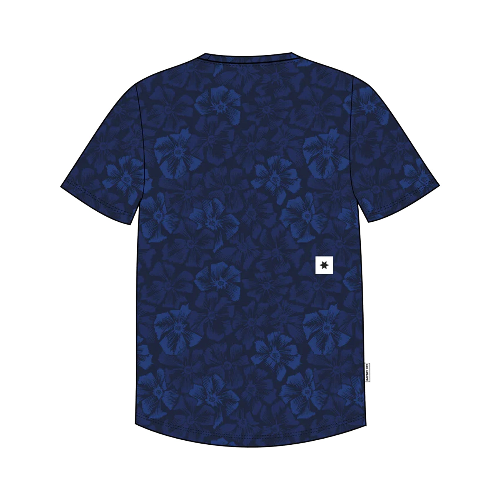 Mens Saysky Flower Combat T-Shirt