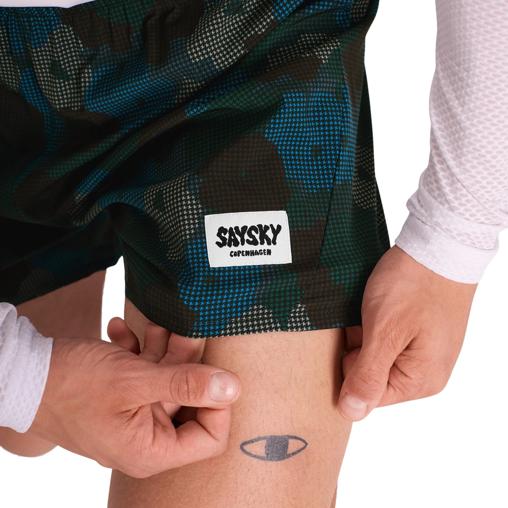 Mens Saysky Flower Pace Shorts 5 Inch