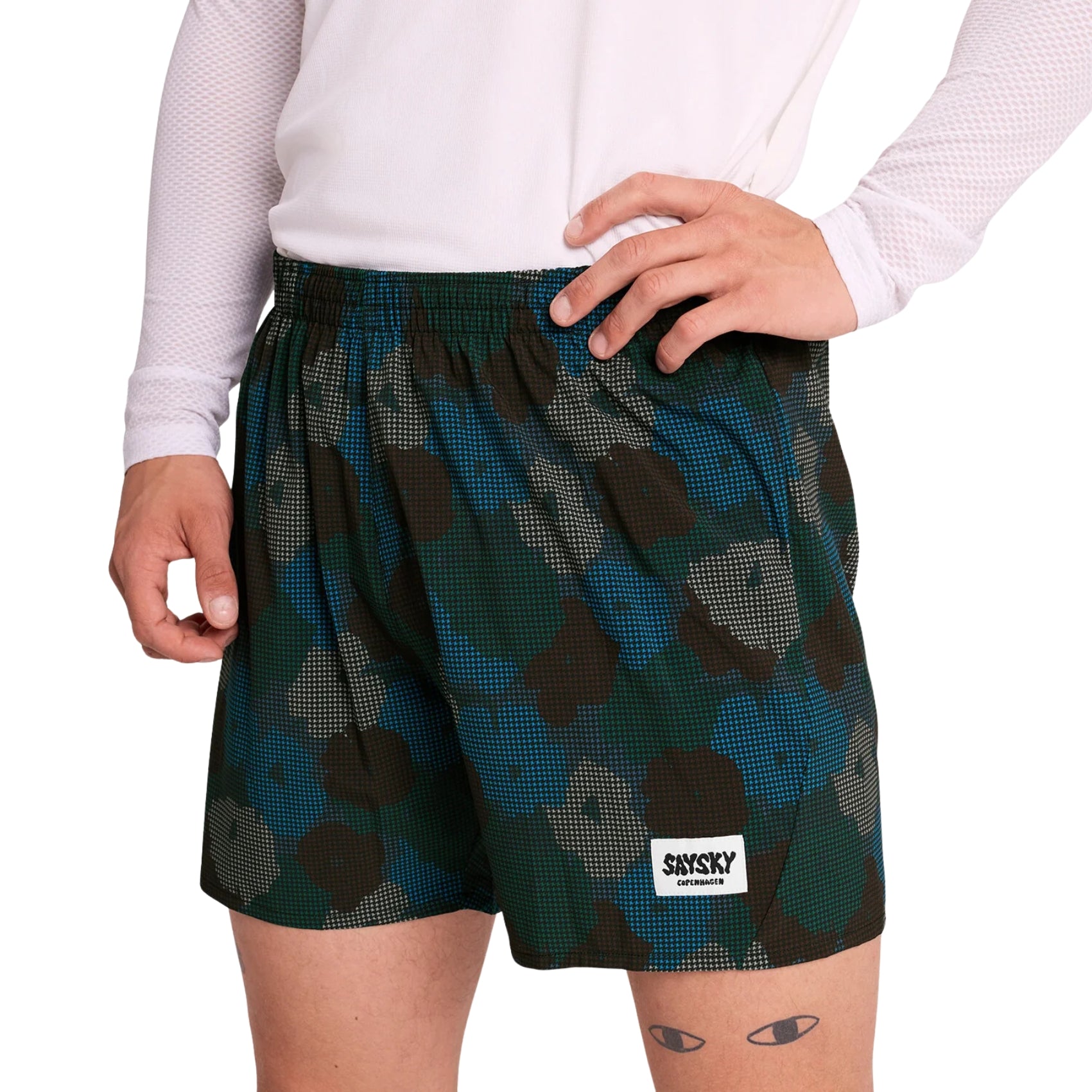 Mens Saysky Flower Pace Shorts 5 Inch