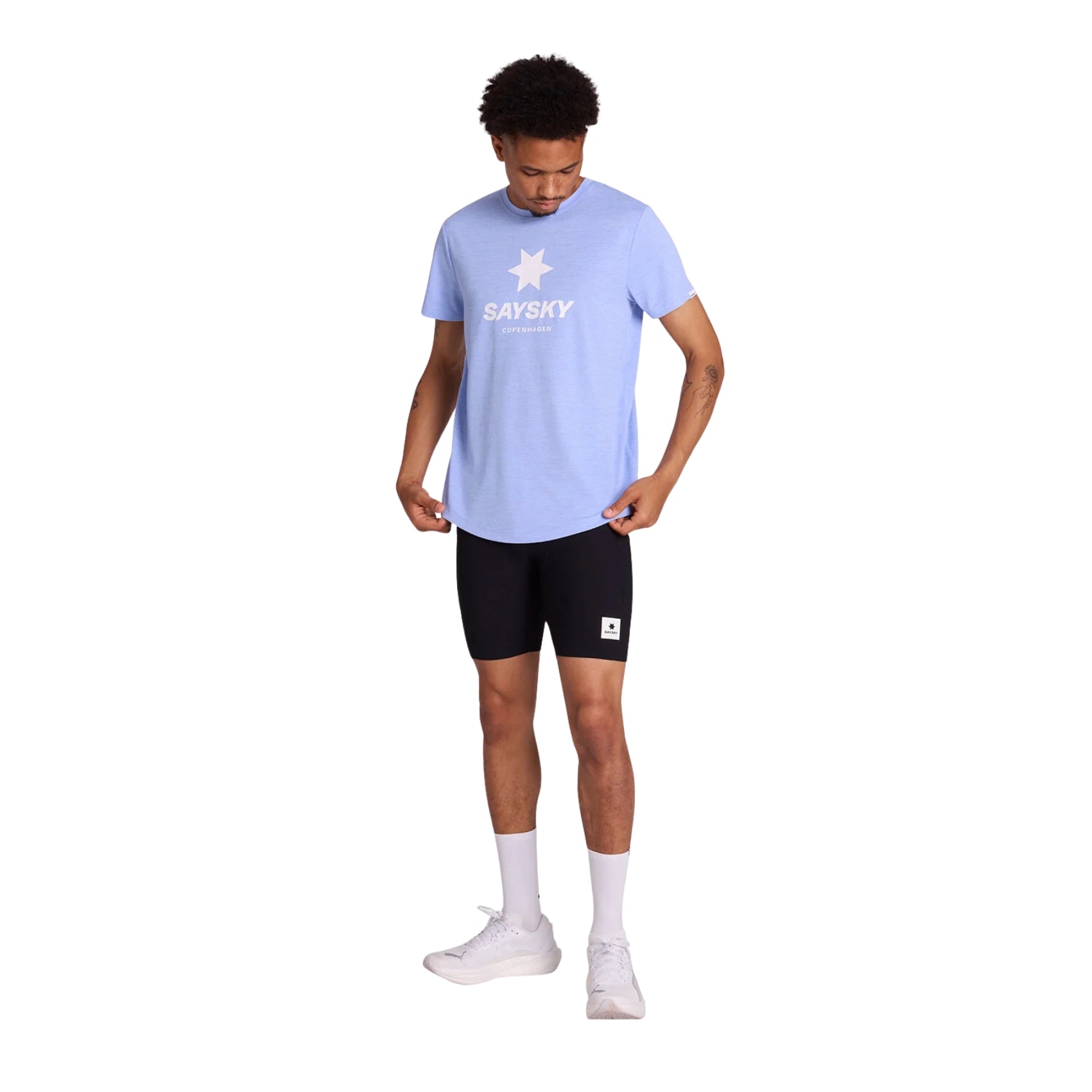Mens Saysky Logo Combat Pro T-Shirt