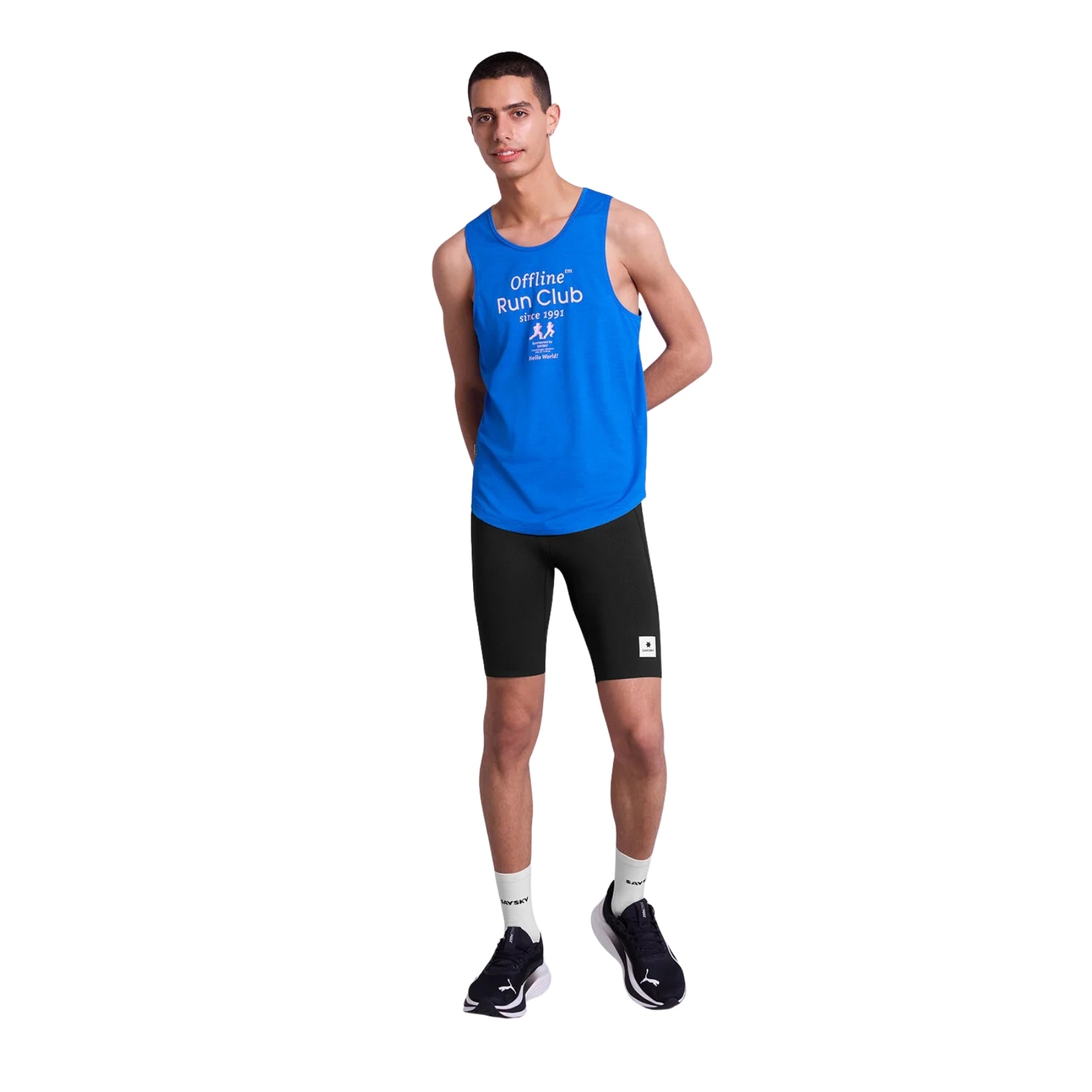Mens Saysky Statement Combat Pro Singlet
