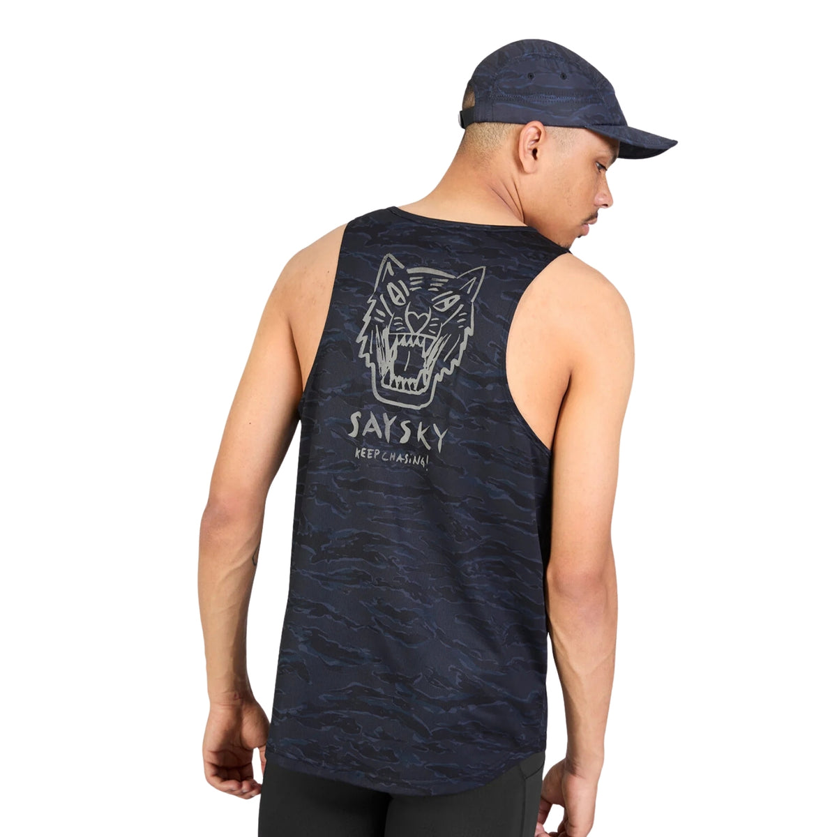 Mens Saysky Tiger Combat Singlet