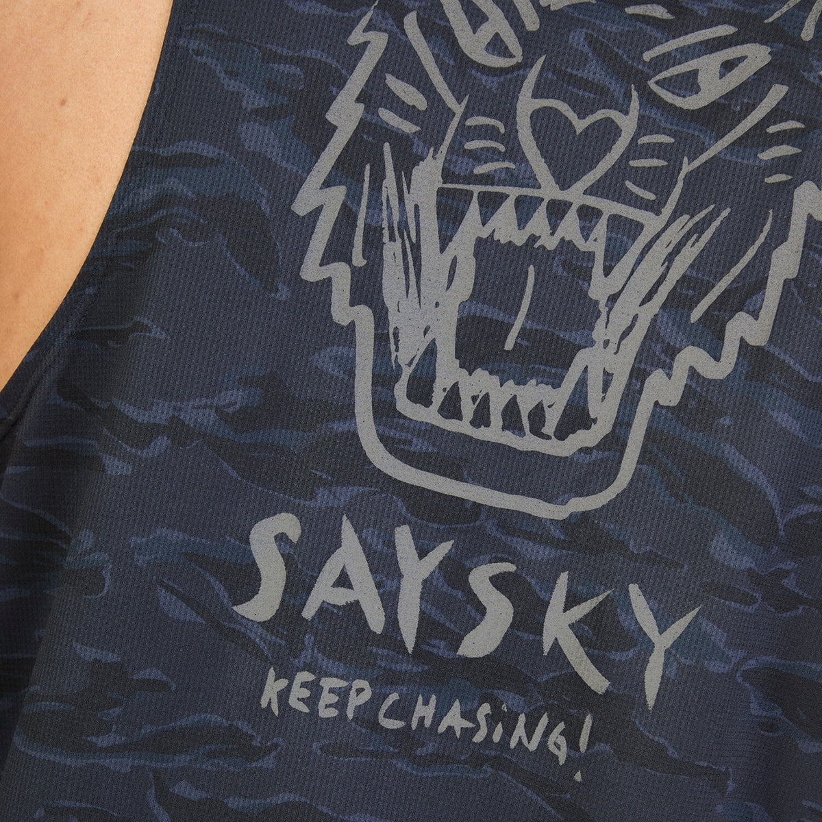 Mens Saysky Tiger Combat Singlet