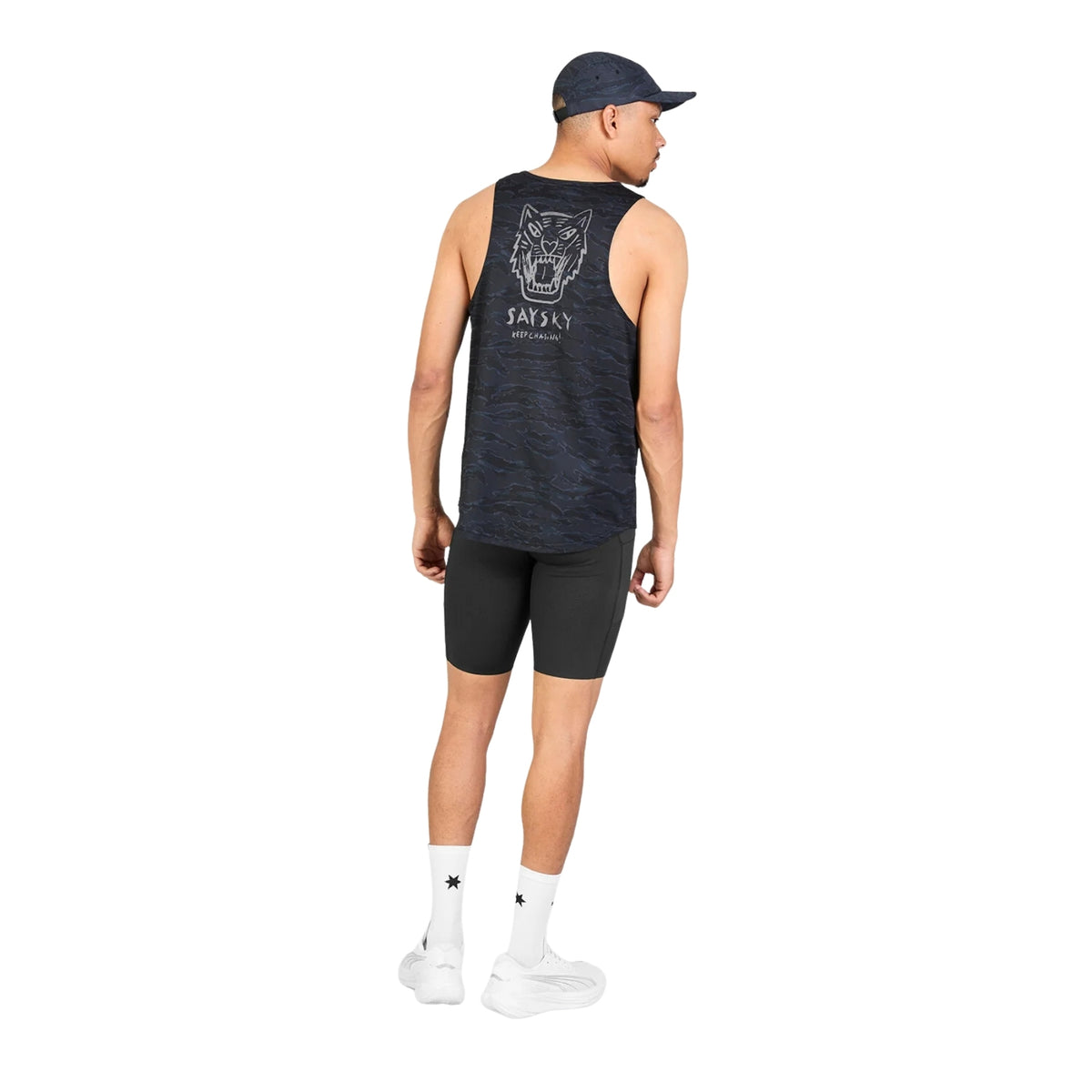 Mens Saysky Tiger Combat Singlet