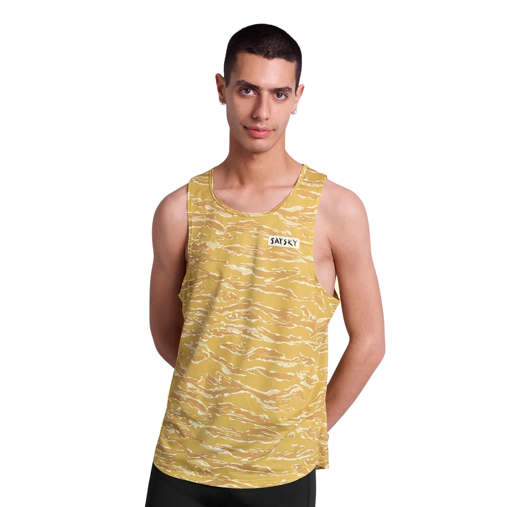 Mens Saysky Tiger Combat Singlet