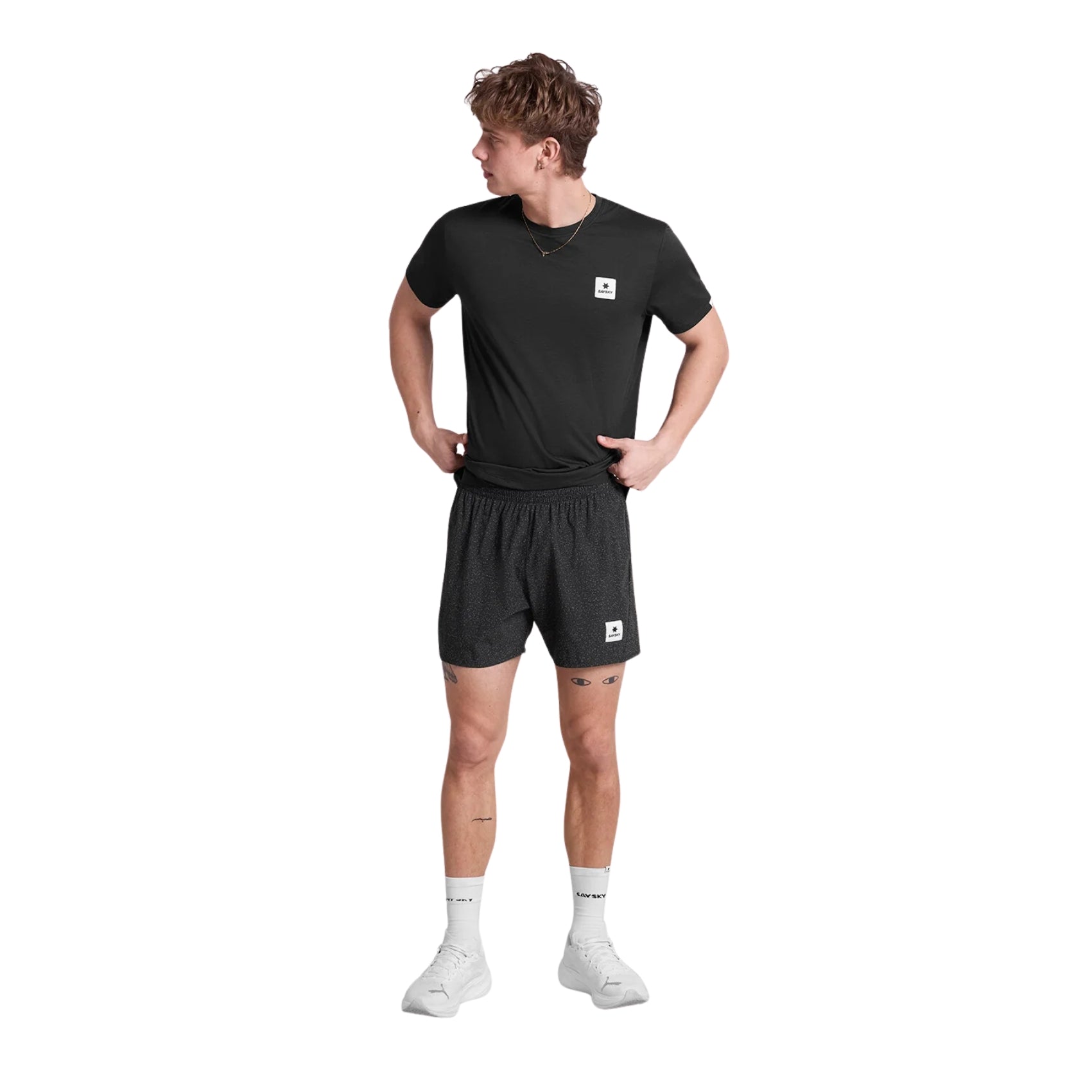 Mens Saysky Universe Pace Shorts 5 Inch