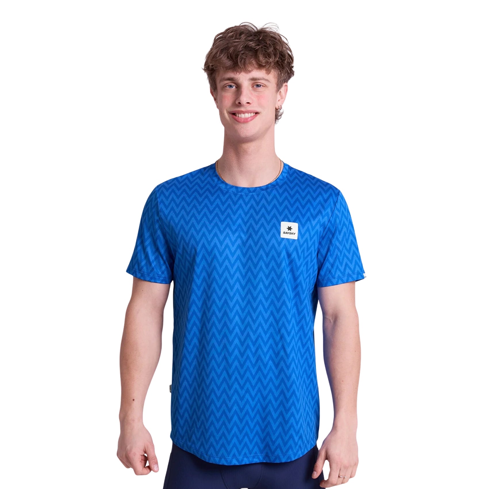 Mens Saysky Zig Zag Combat T-Shirt