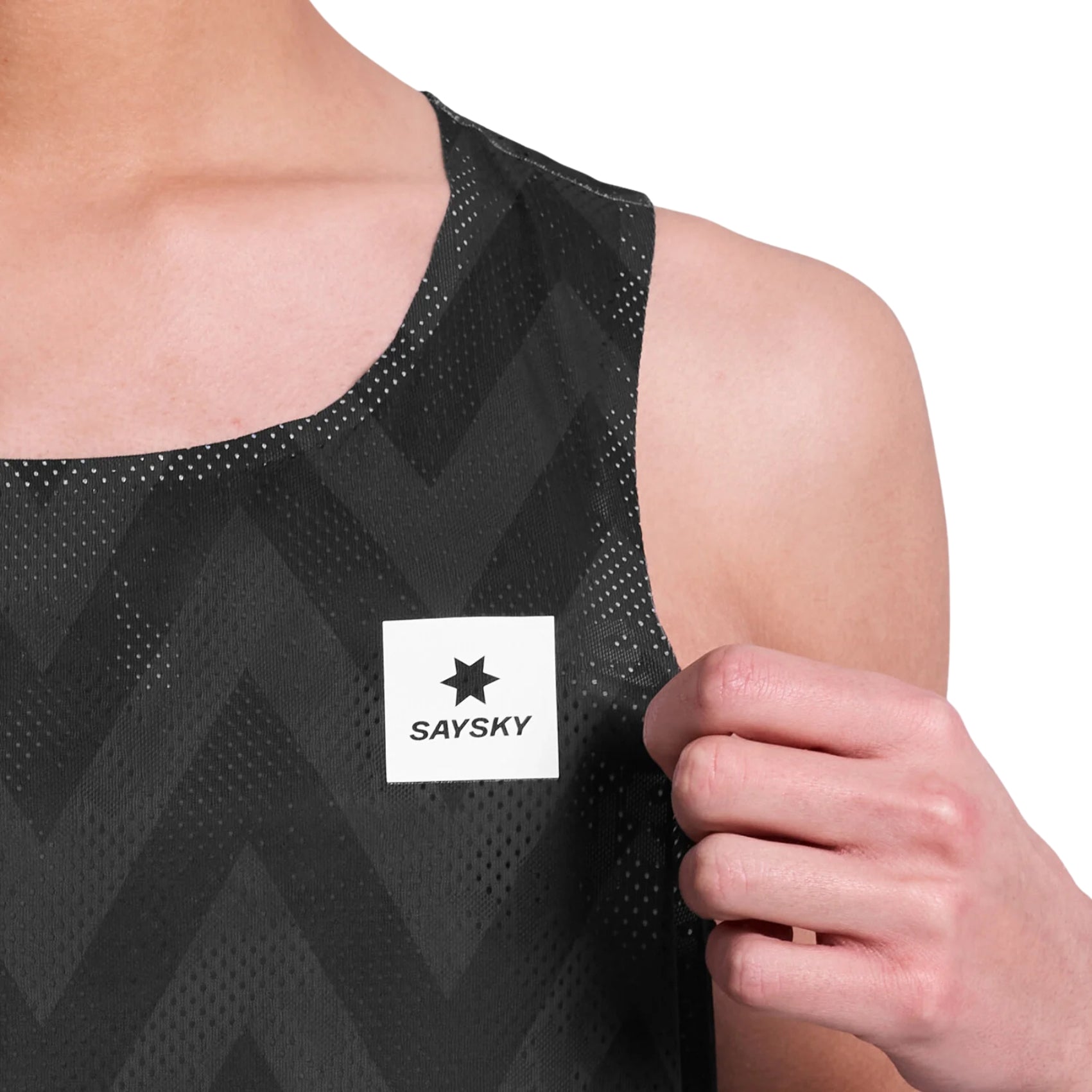 Mens Saysky Zig Zag Flow Air Singlet