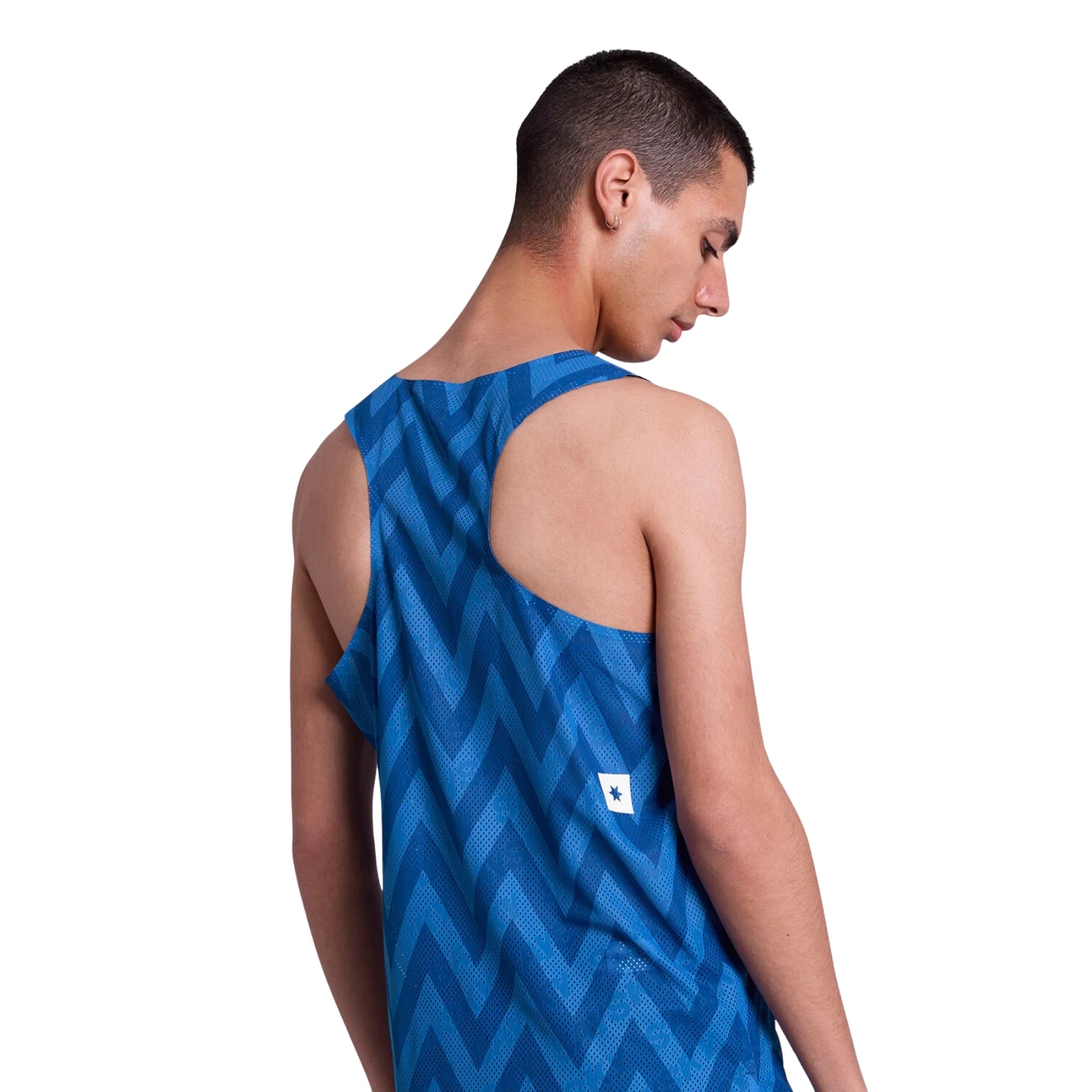Mens Saysky Zig Zag Flow Air Singlet