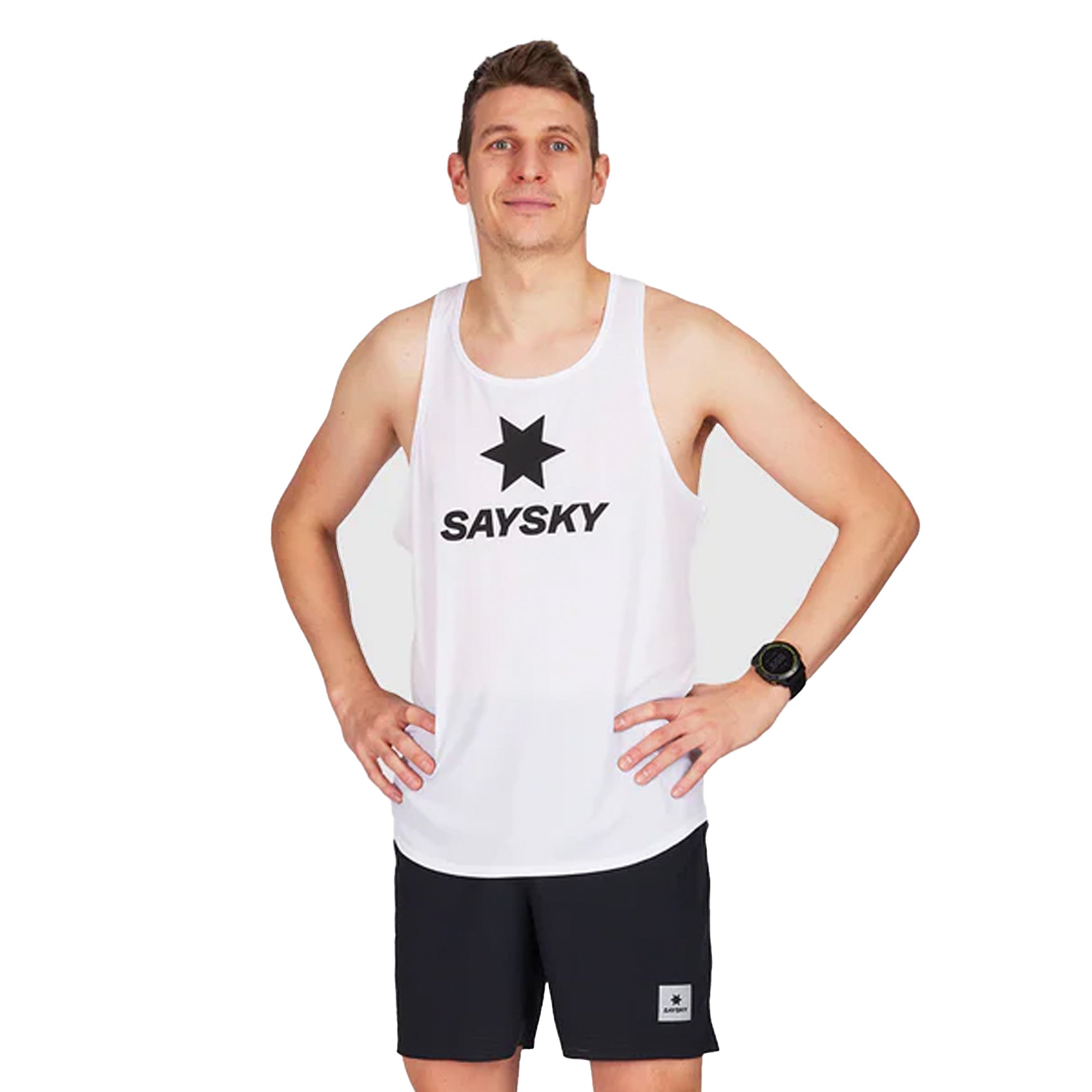 Mens Saysky Logo Flow Singlet
