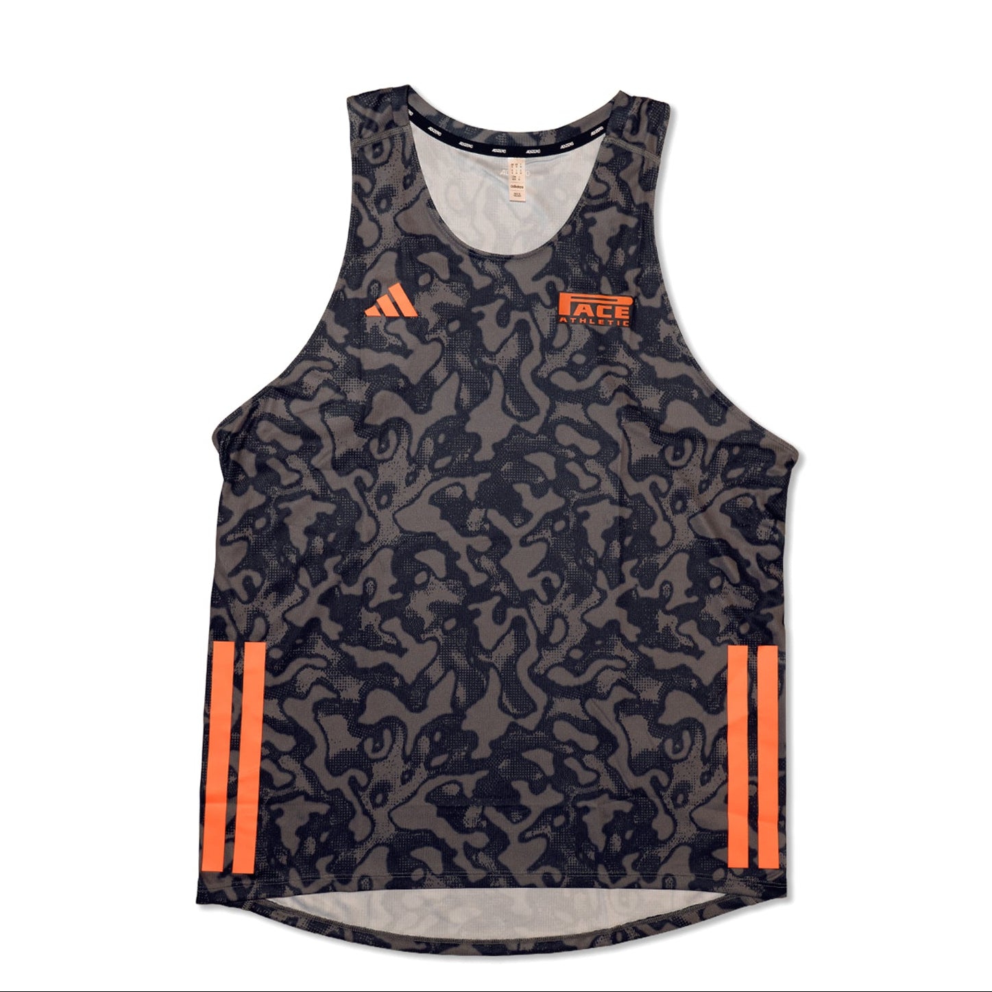 Mens adidas x Pace Athletic Adizero Running Singlet