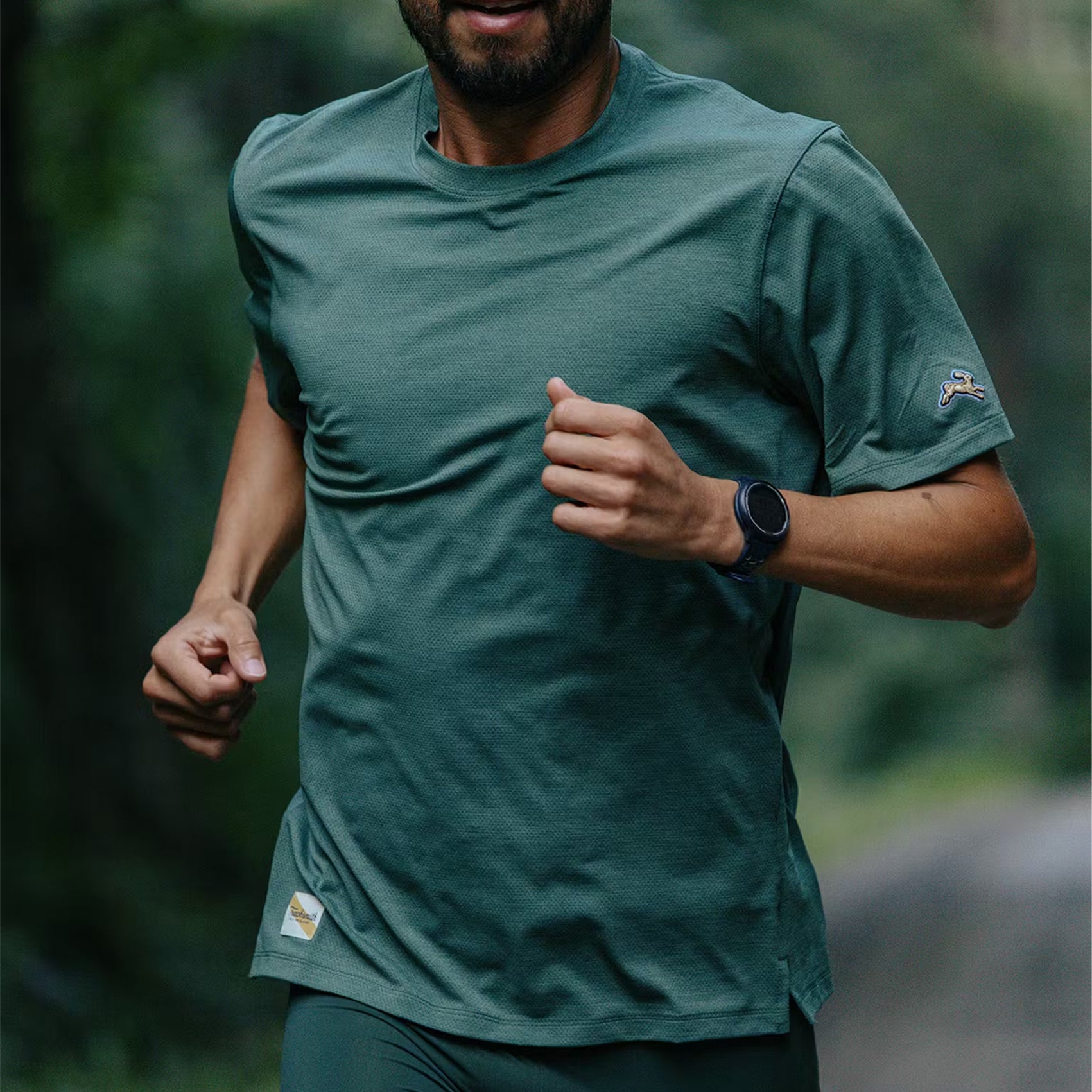 Mens Tracksmith Session Running T-Shirt
