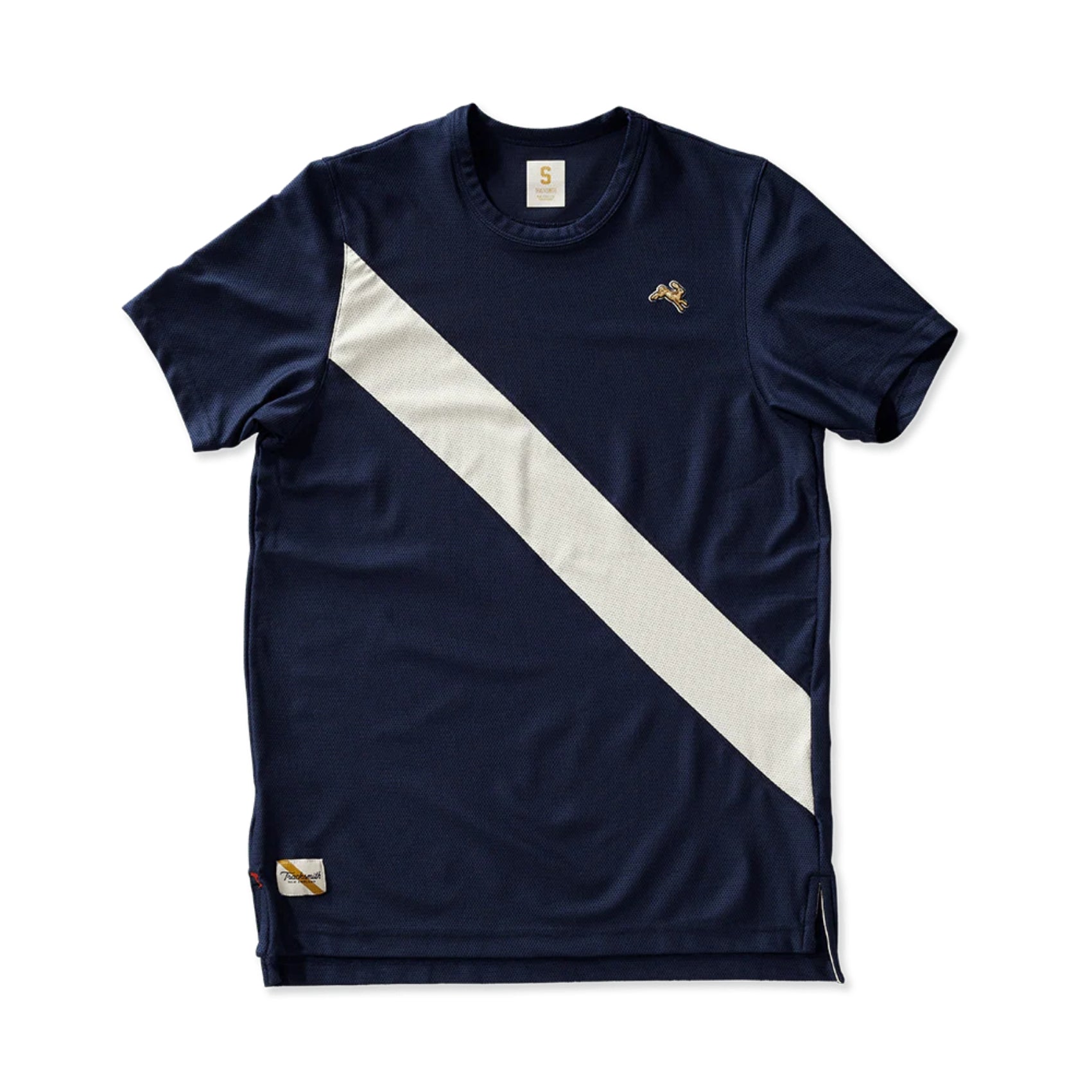 Mens Tracksmith Van Cortlandt Running T-Shirt
