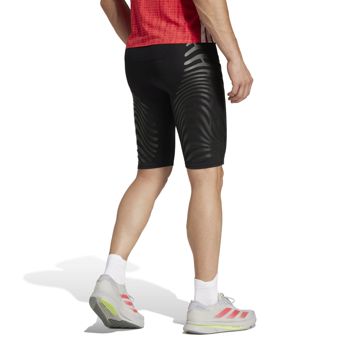 Mens adidas Adizero Control Running Short Tights