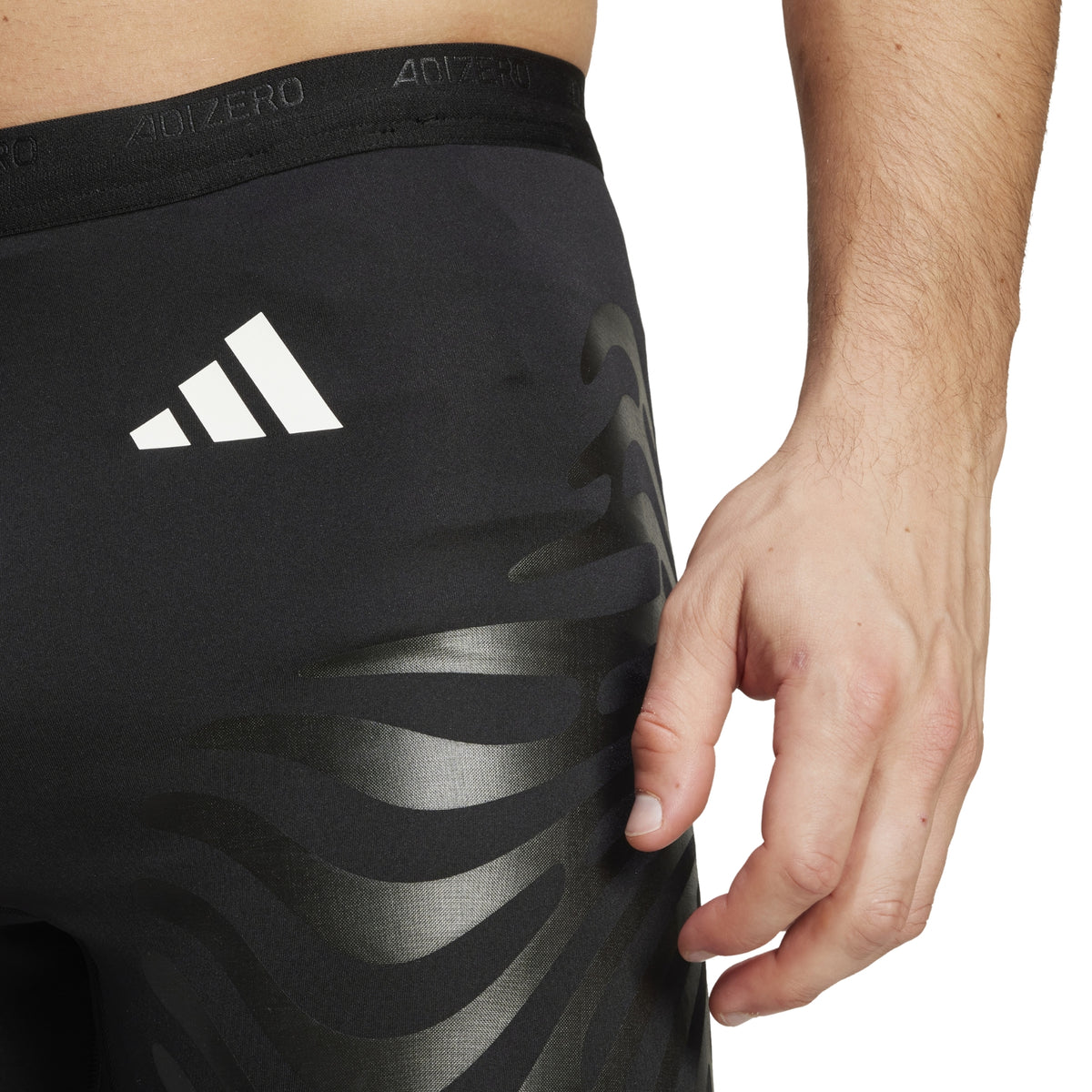 Mens adidas Adizero Control Running Short Tights