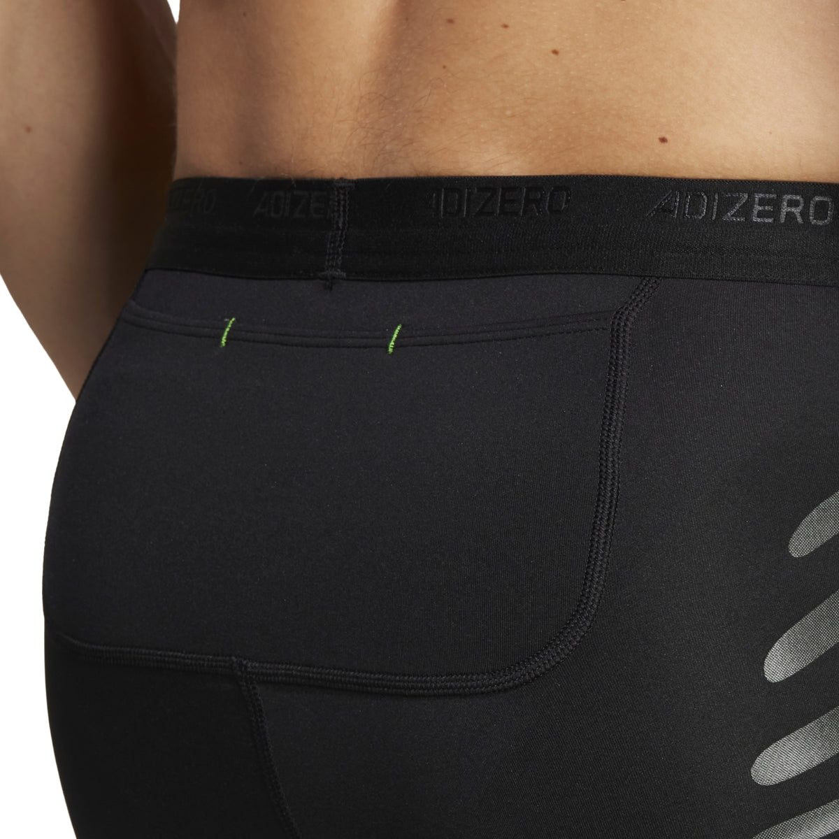 Mens adidas Adizero Control Running Short Tights