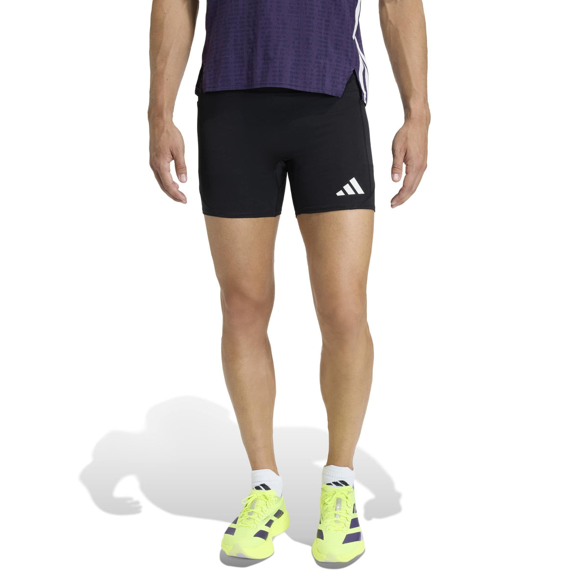 Mens adidas Adizero Running Short Pocket Tights