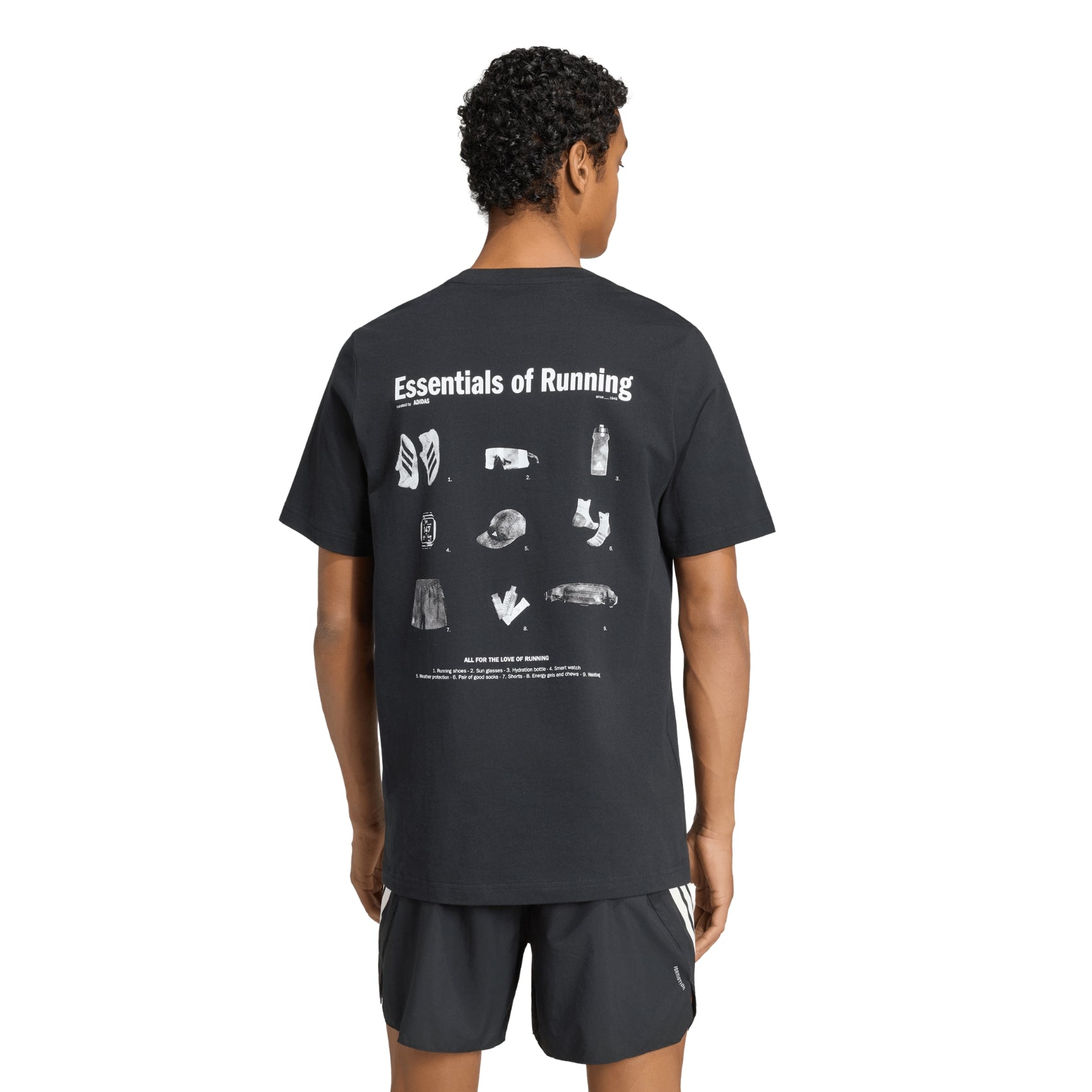 Mens adidas Run Essentials Graphic T-Shirt