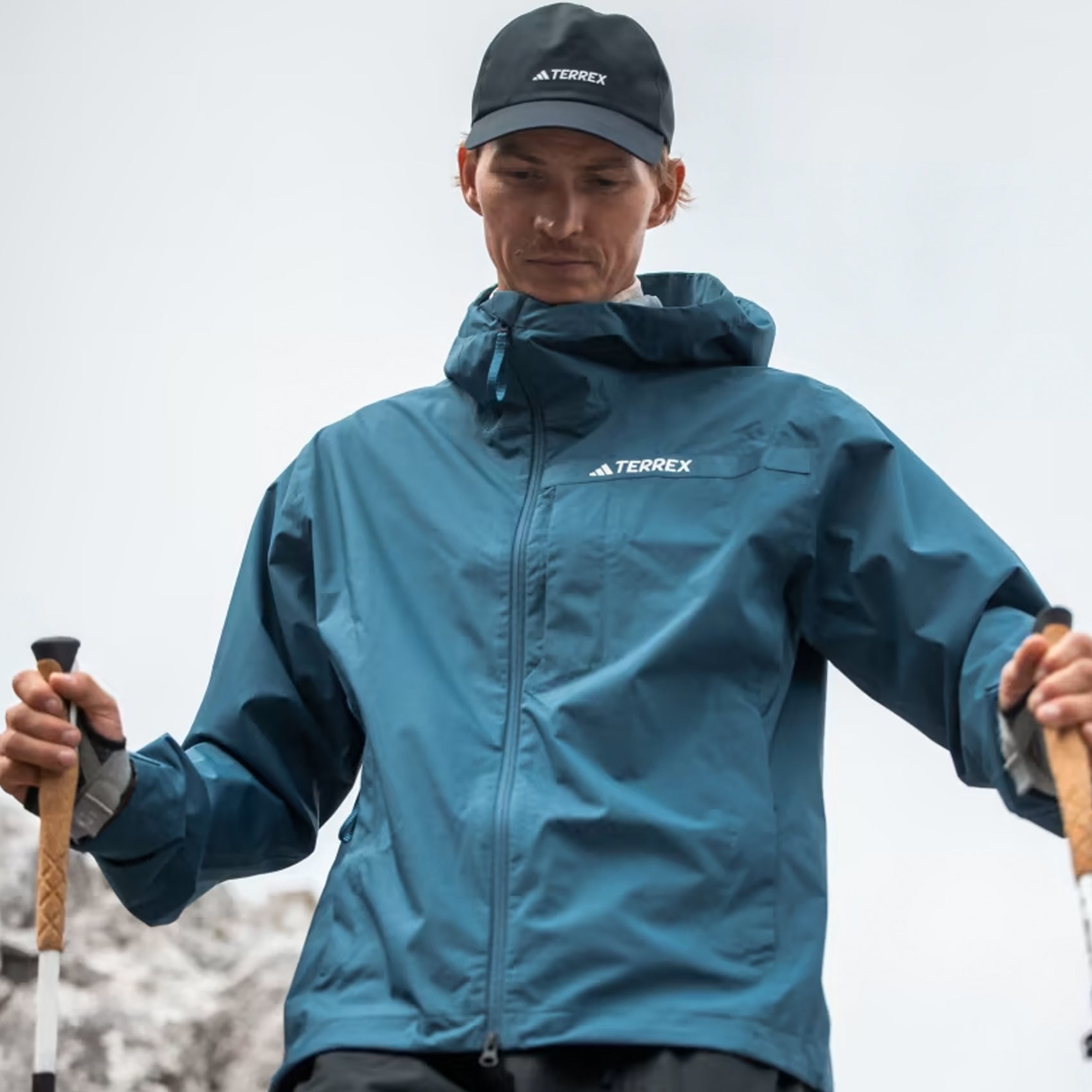 Mens adidas Terrex Multi Rain Ready 2.5 Layer Rain Jacket