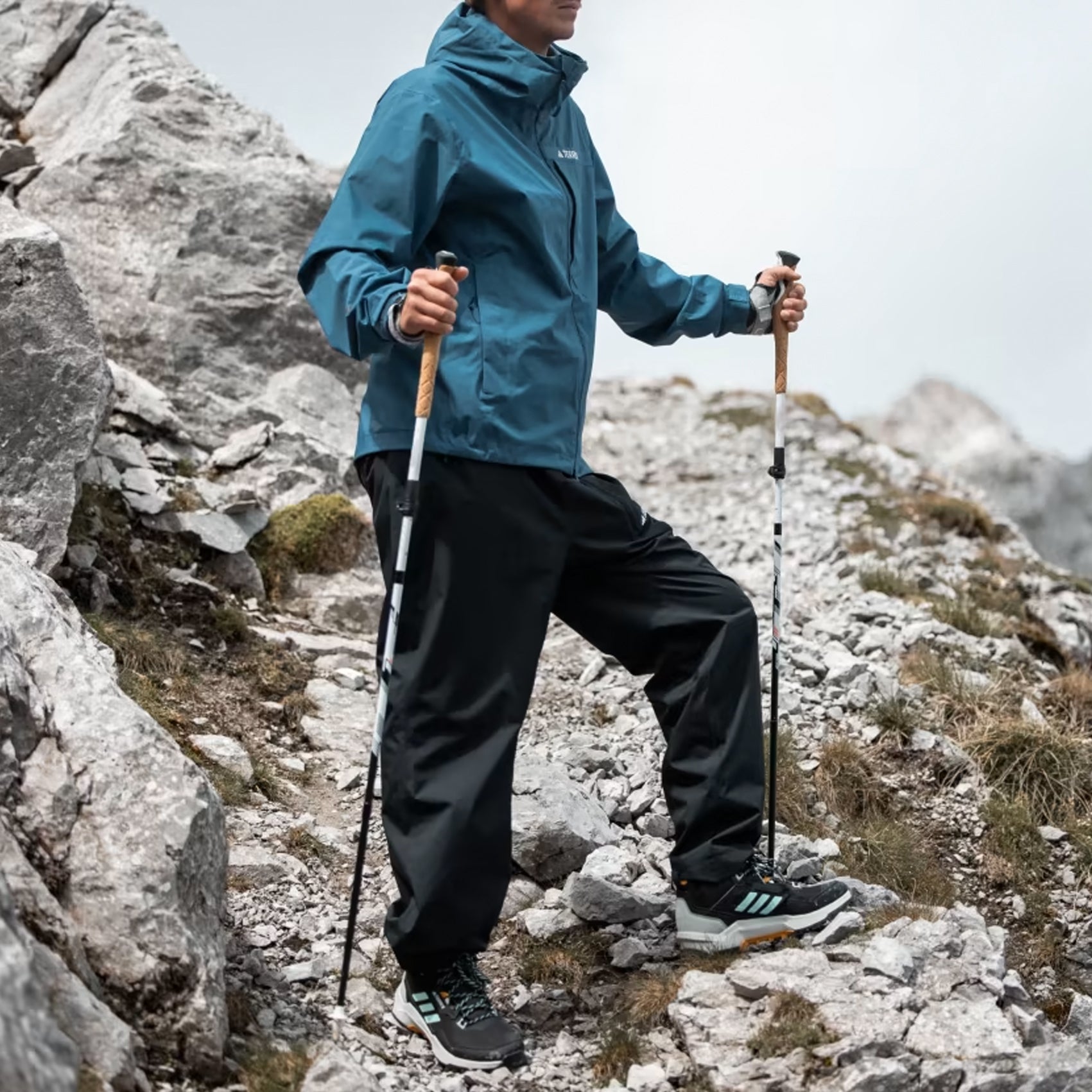 Mens adidas Terrex Multi Rain Ready 2.5 Layer Rain Jacket