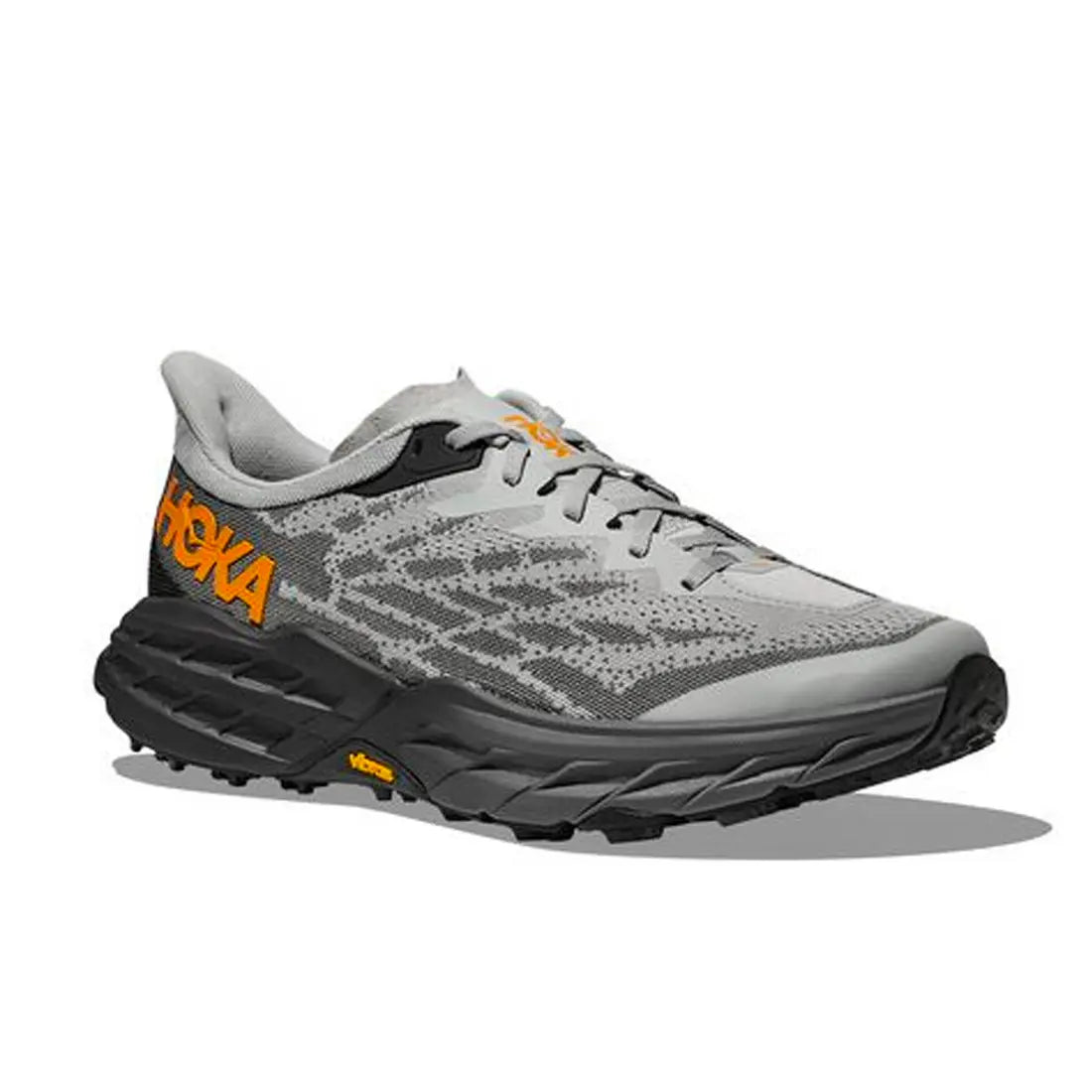 Mens HOKA Speedgoat 5 (Wide) - Harbor Mist / Black