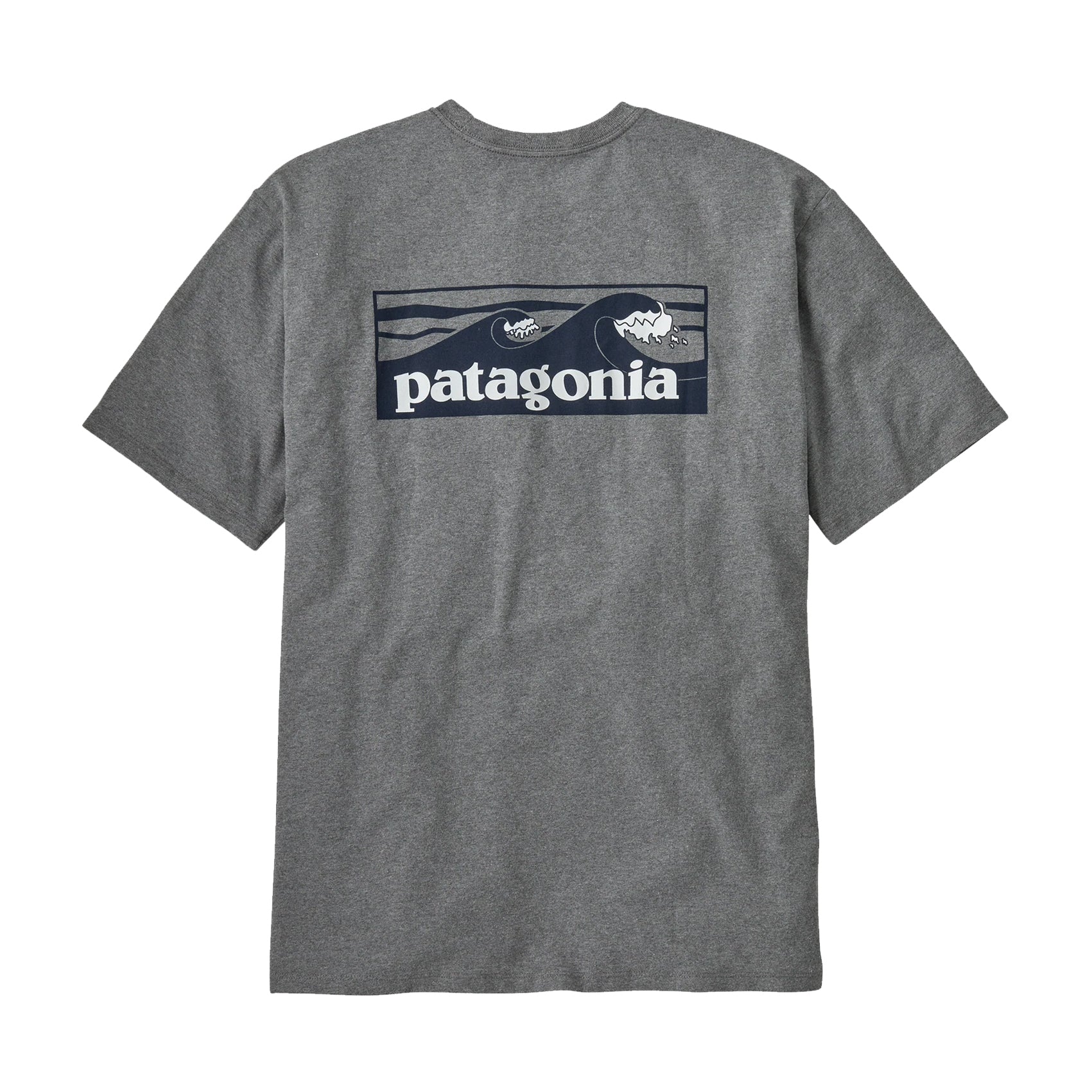 Mens Patagonia Boardshort Logo Pocket Responsibili-Tee
