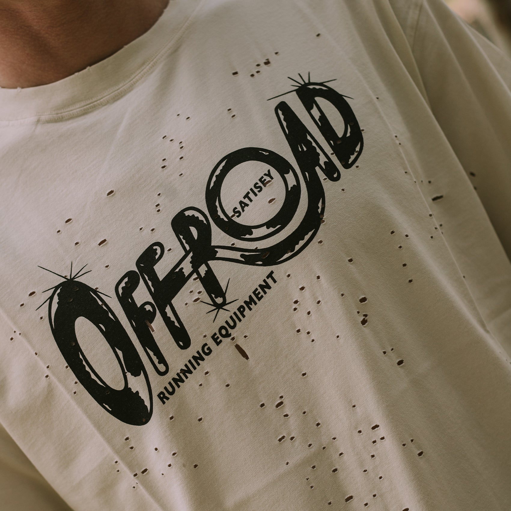 Mens Satisfy MothTech Running Tee