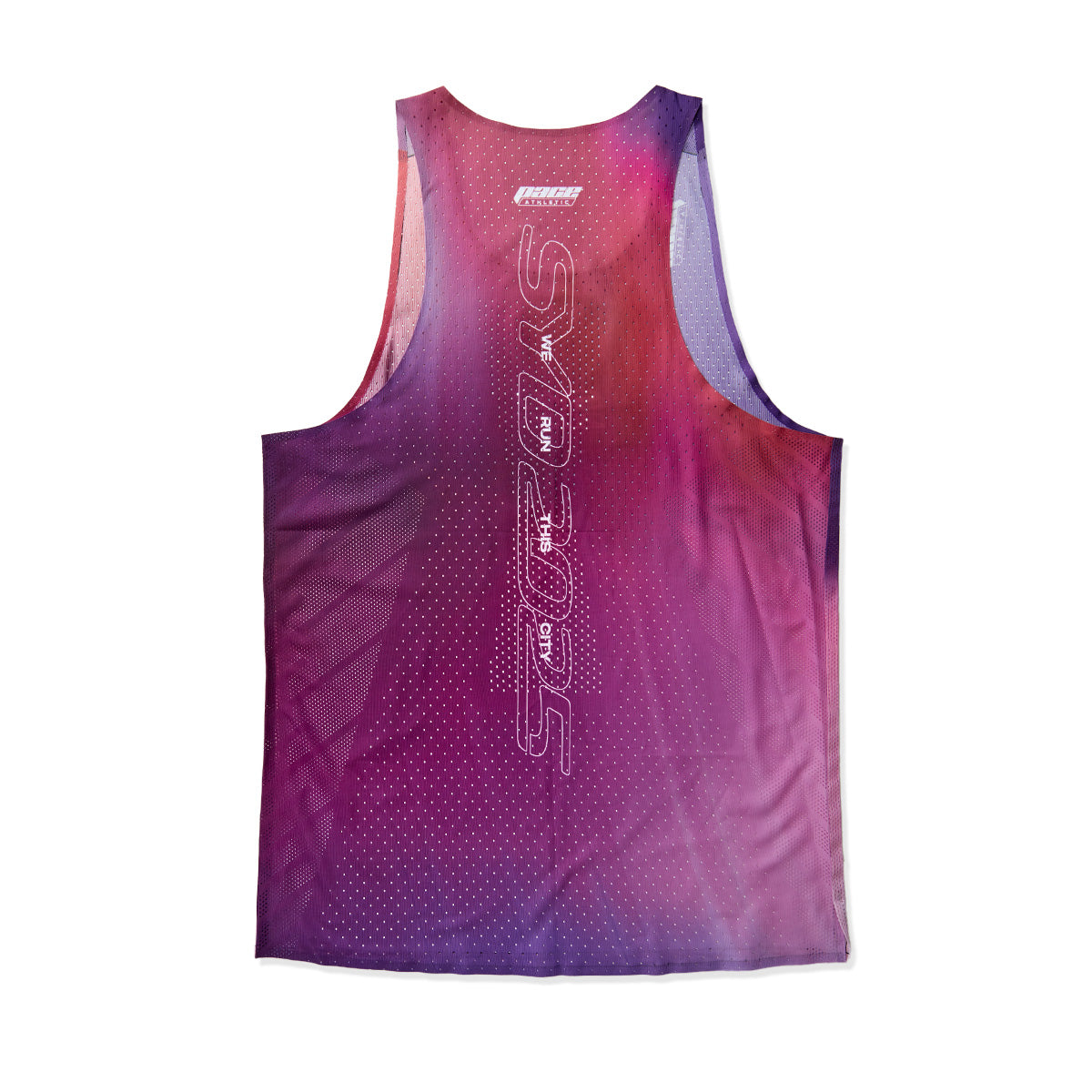 Mens Pace Athletic Race Singlet