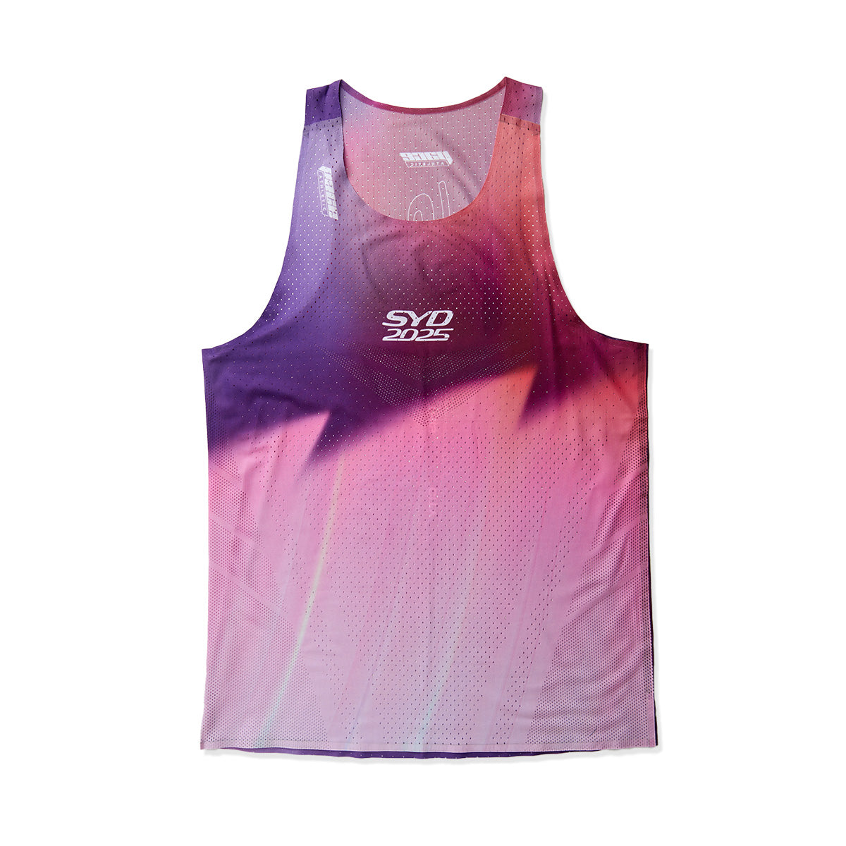 Mens Pace Athletic Race Singlet