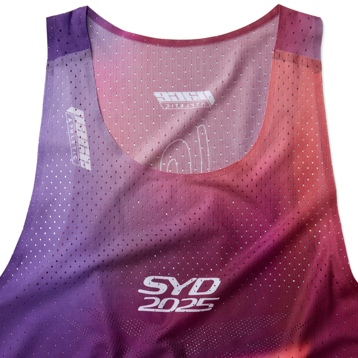 Mens Pace Athletic Race Singlet