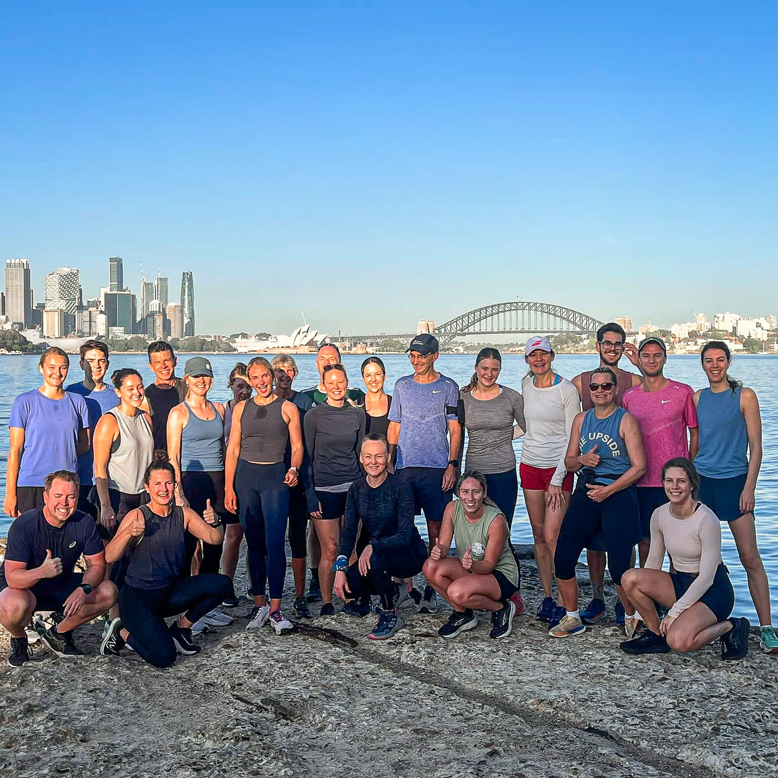 Mosman Running Club Members Photo