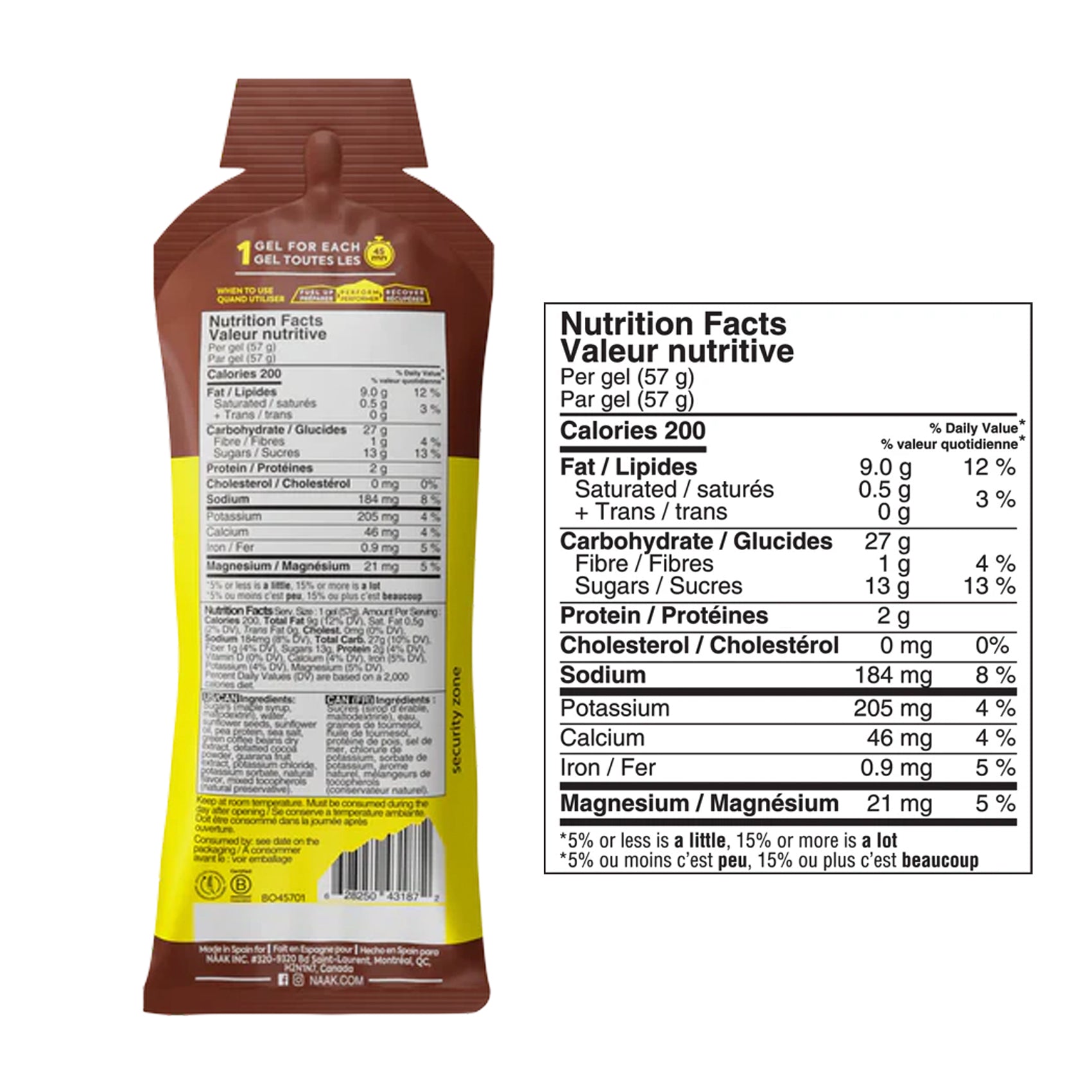 Naak Ultra Energy Gel