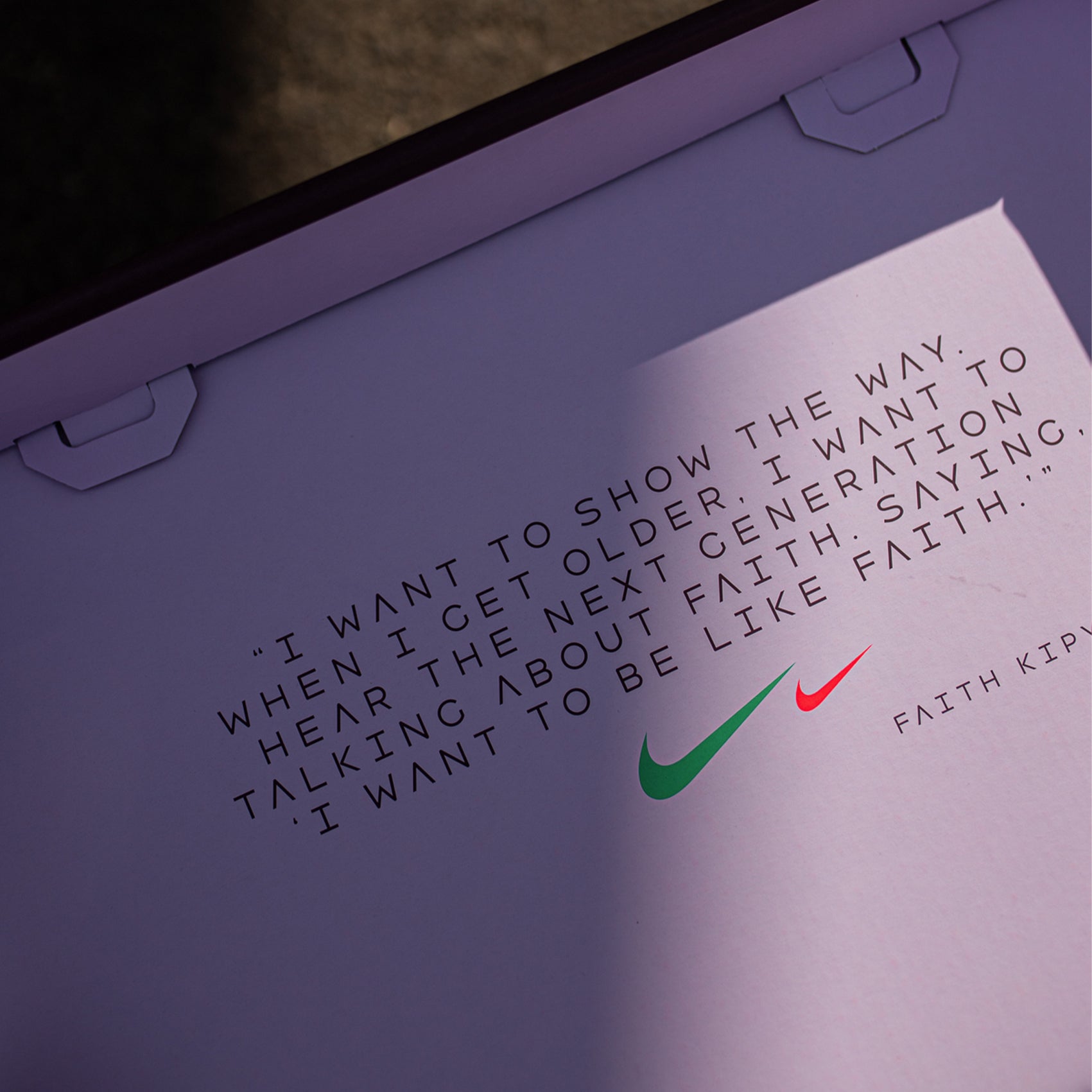 Womens Nike Alphafly 3 'Faith Kipyegon'