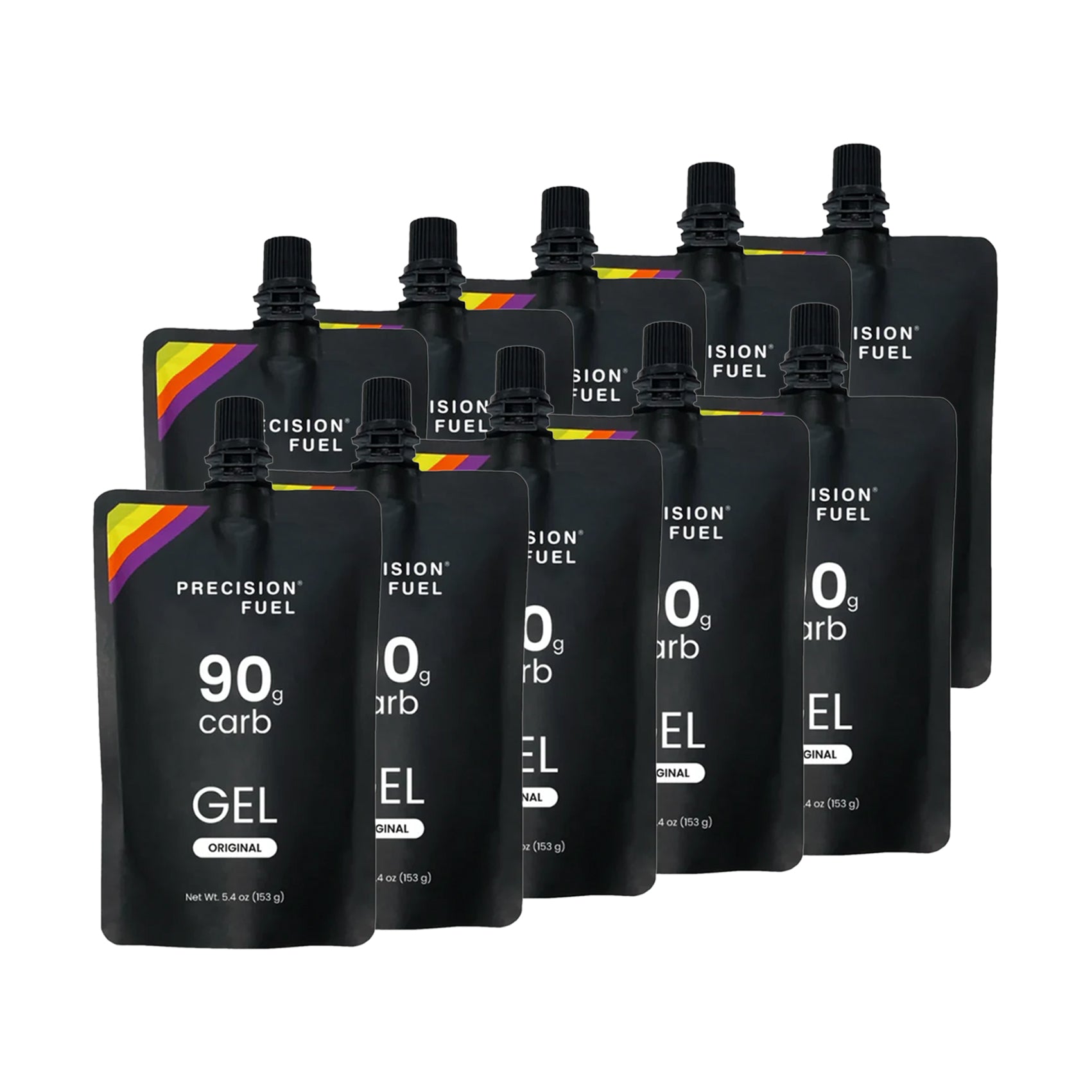 Precision Fuel & Hydration PF 90 Energy Gel - 10 Pack