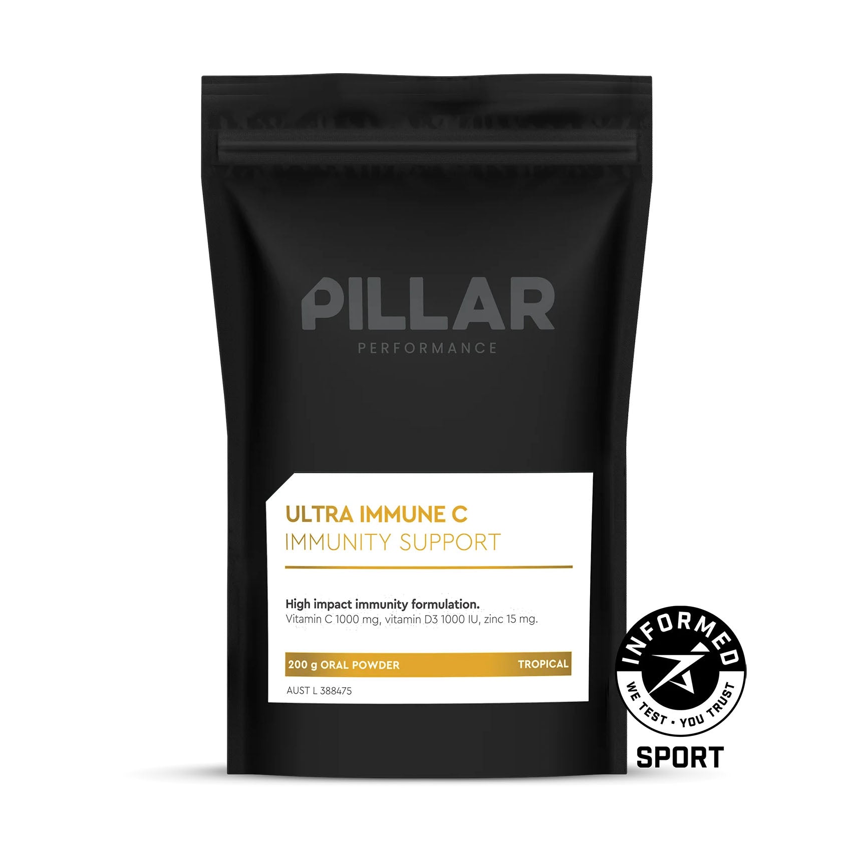 PILLAR Performance Ultra Immune C Powder