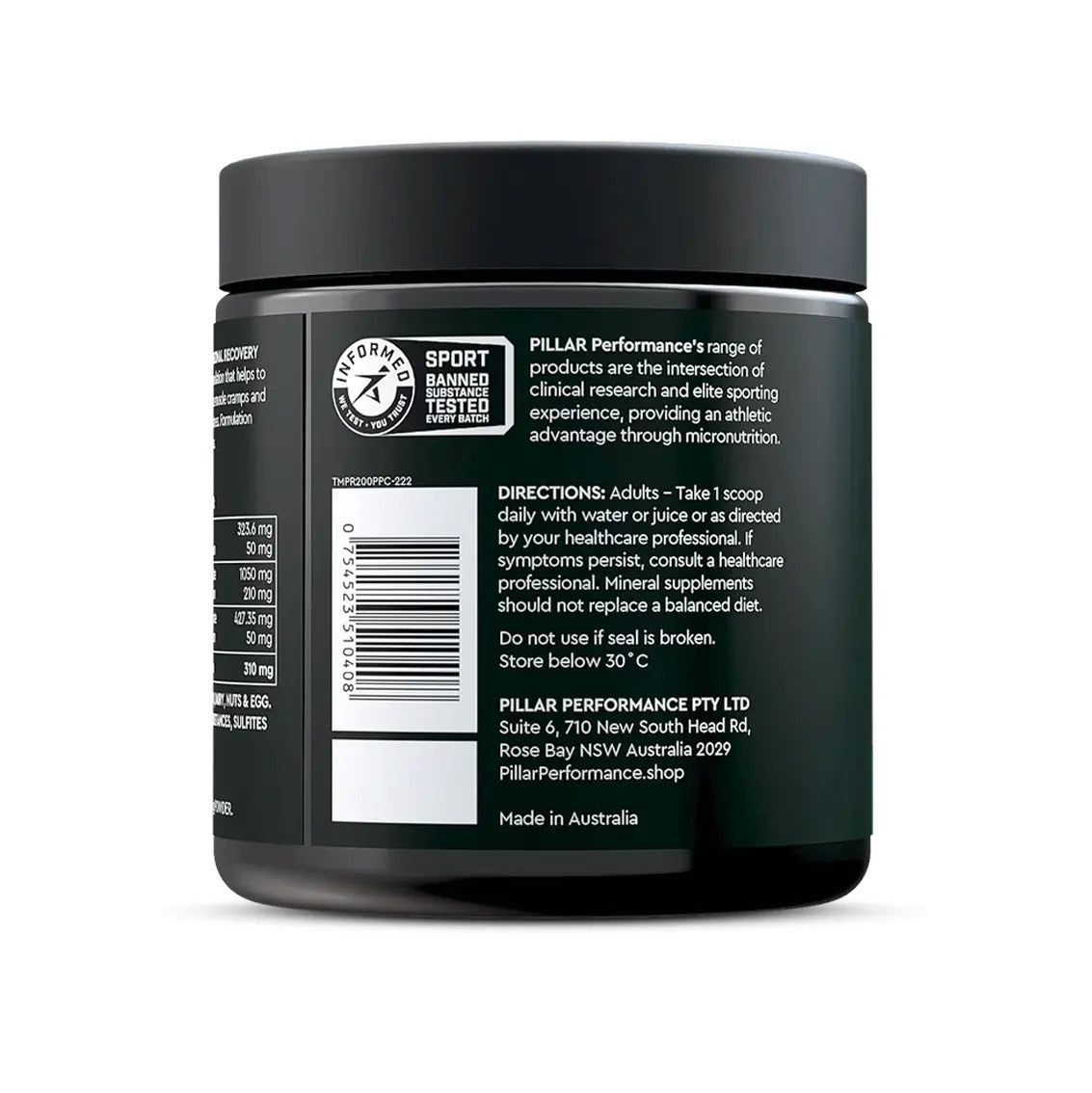 PILLAR Performance Ultra Immune C Powder