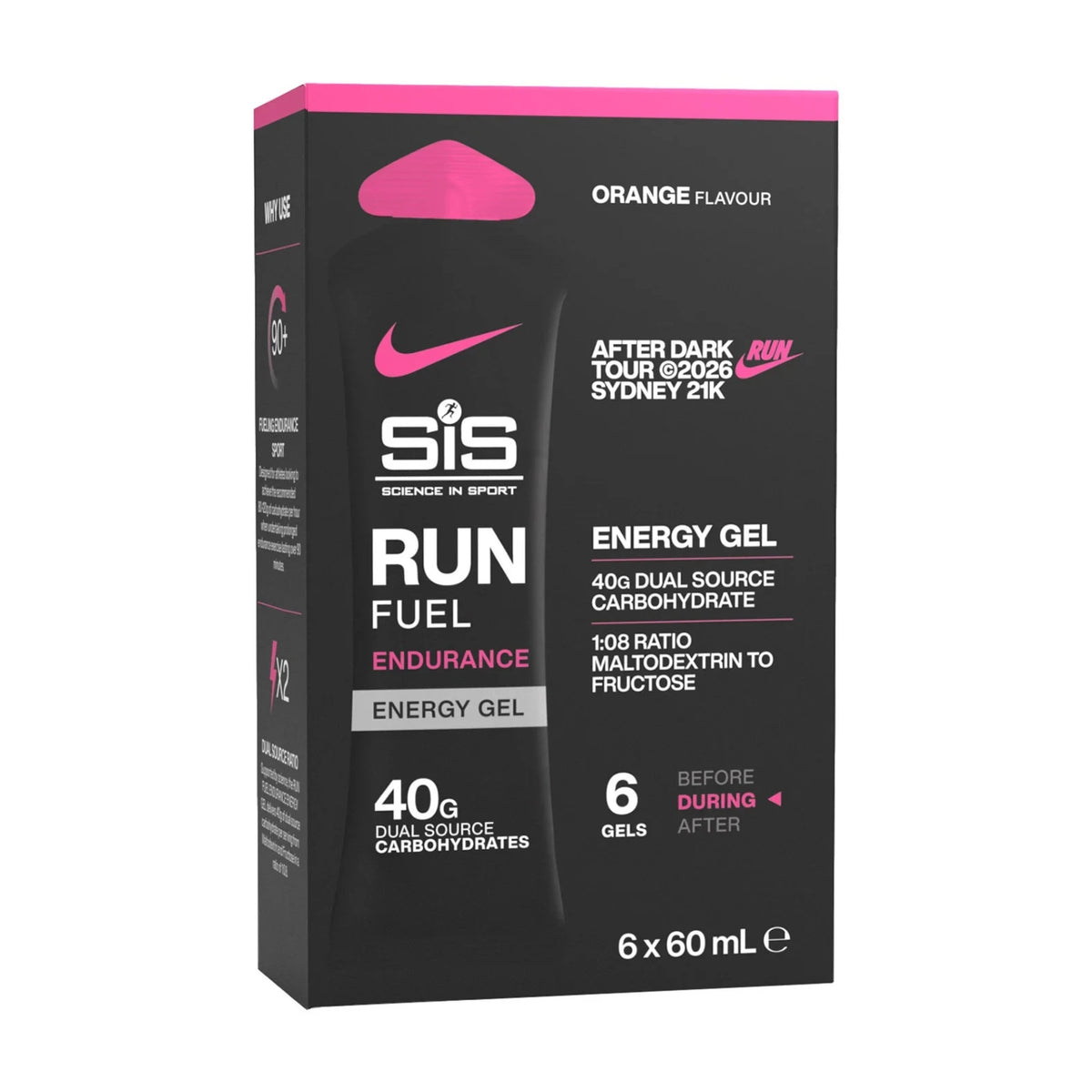 SIS x Nike Run Fuel Endurance Energy Gel ADT