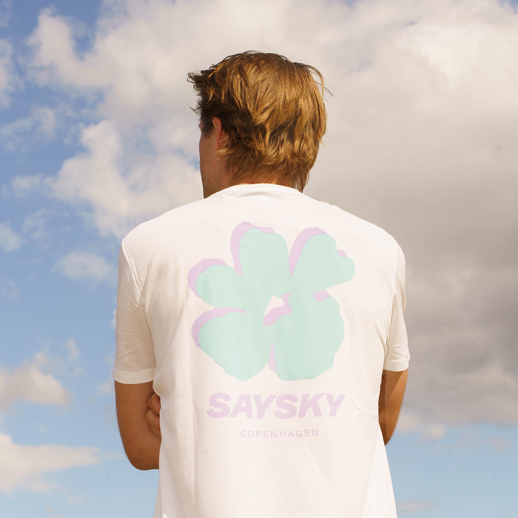 Mens Saysky Flower Combat T-Shirt