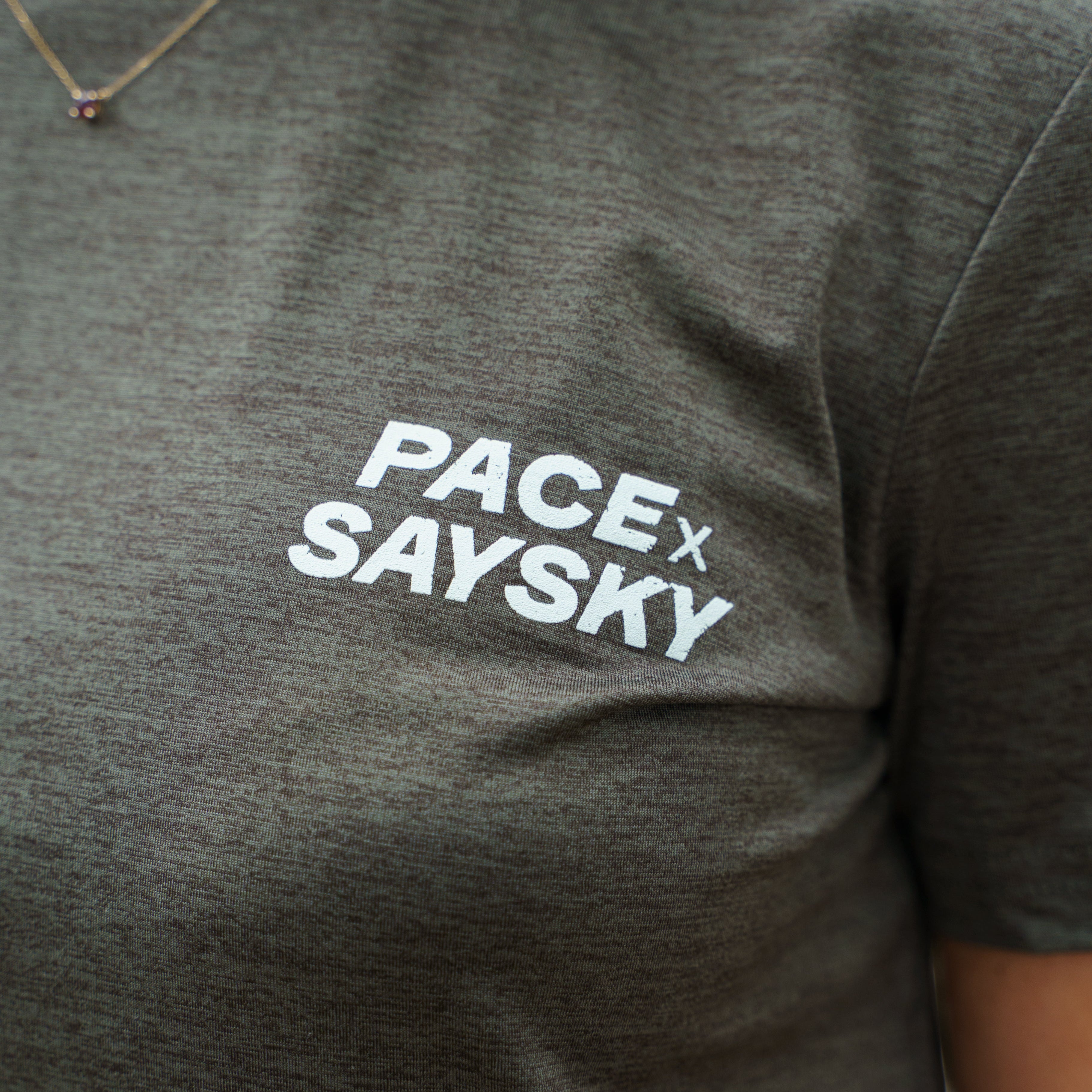 Womens Saysky x Pace Athletic Clean Pace Tee