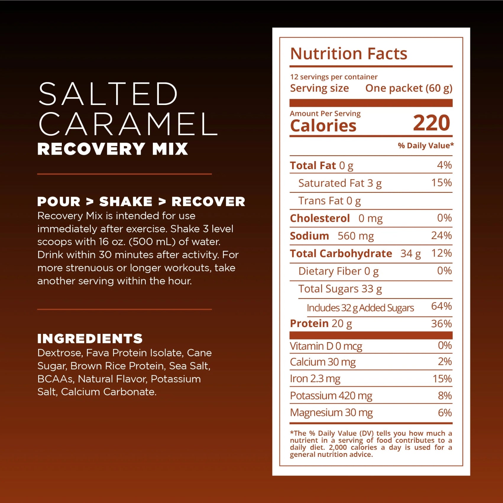 Tailwind Energy Fava Recovery Mix