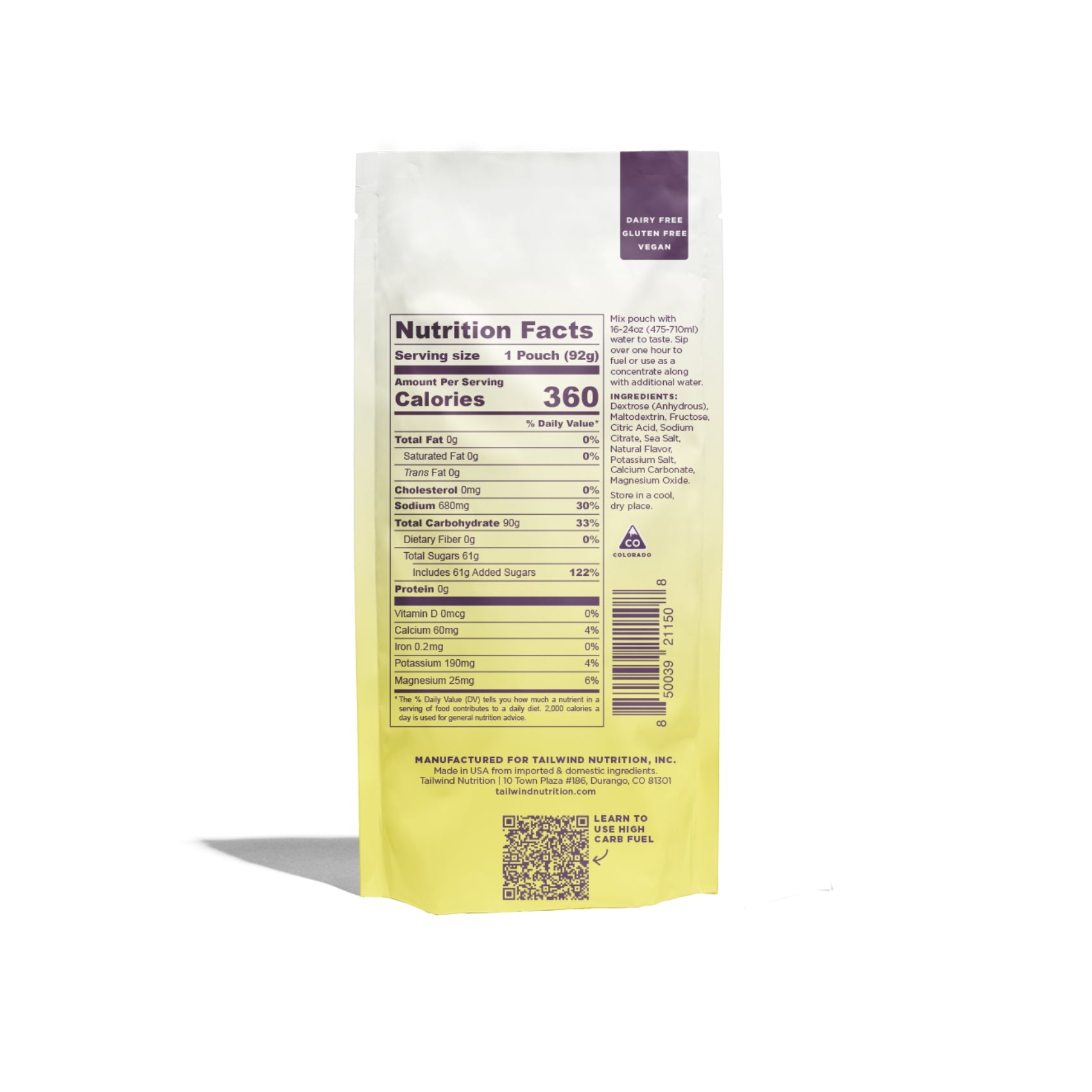 Tailwind High Carb Fuel