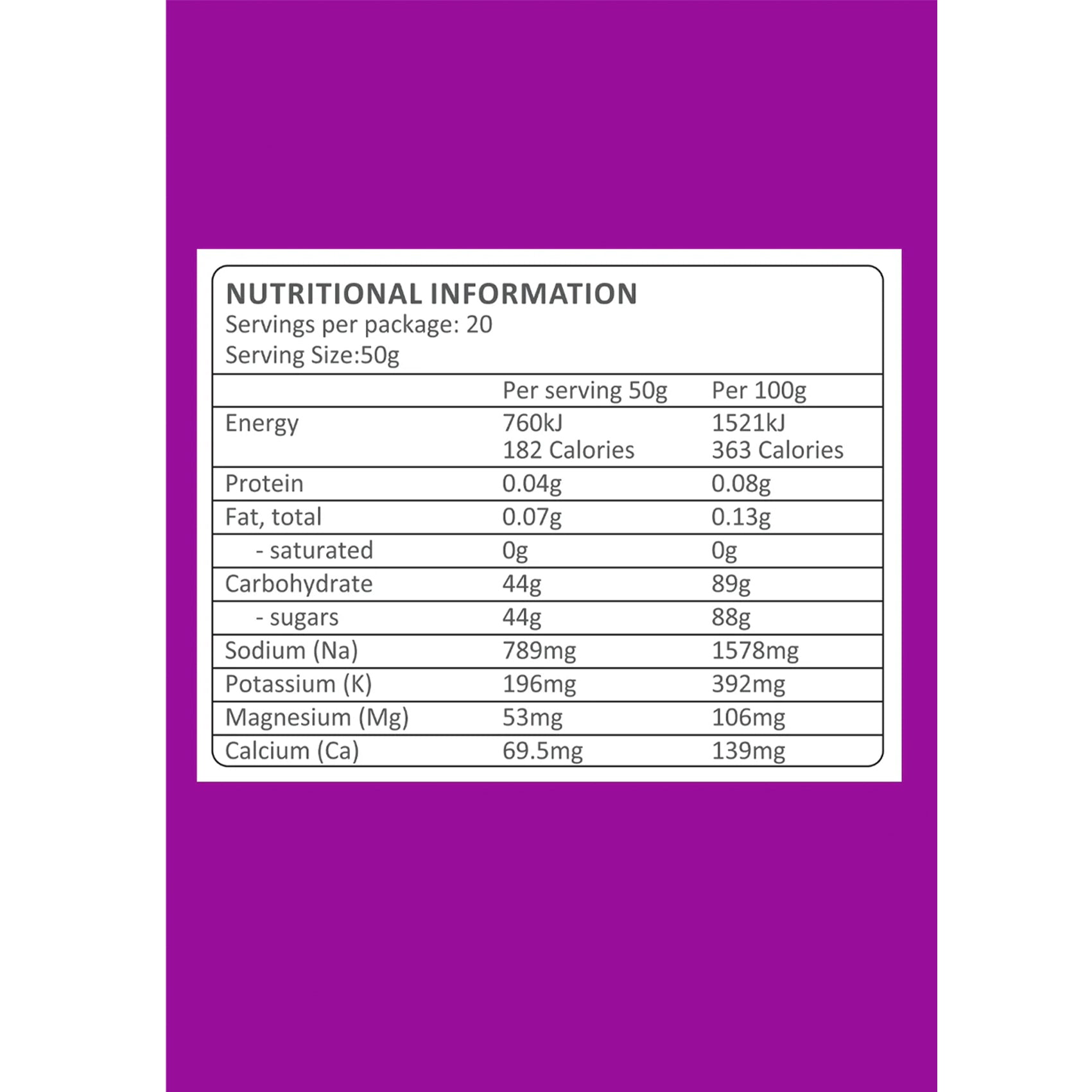 Trail Brew Drink Mix 1kg