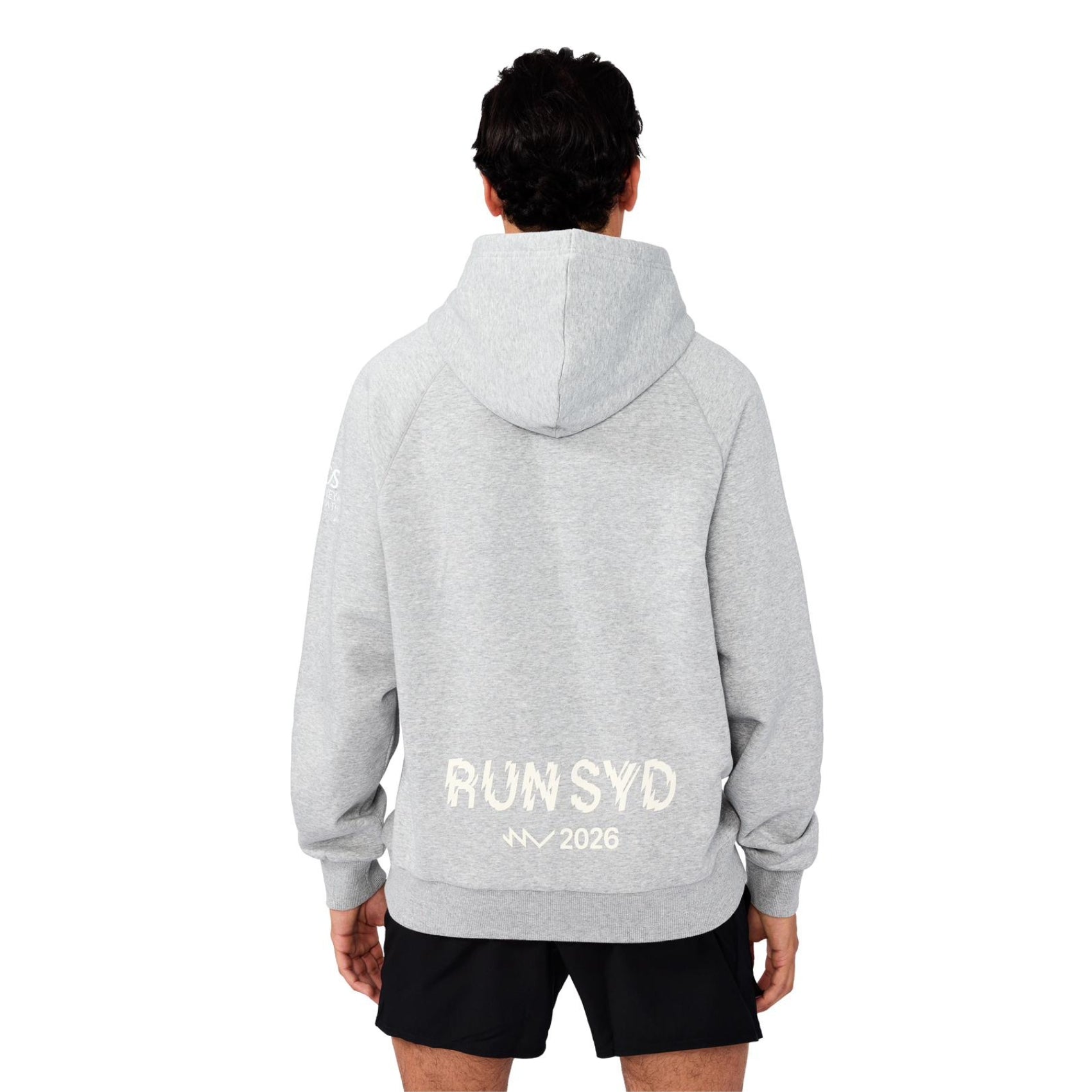 Unisex ASICS Logo Fleece Pull Over Hoodie - Sydney Marathon 2026