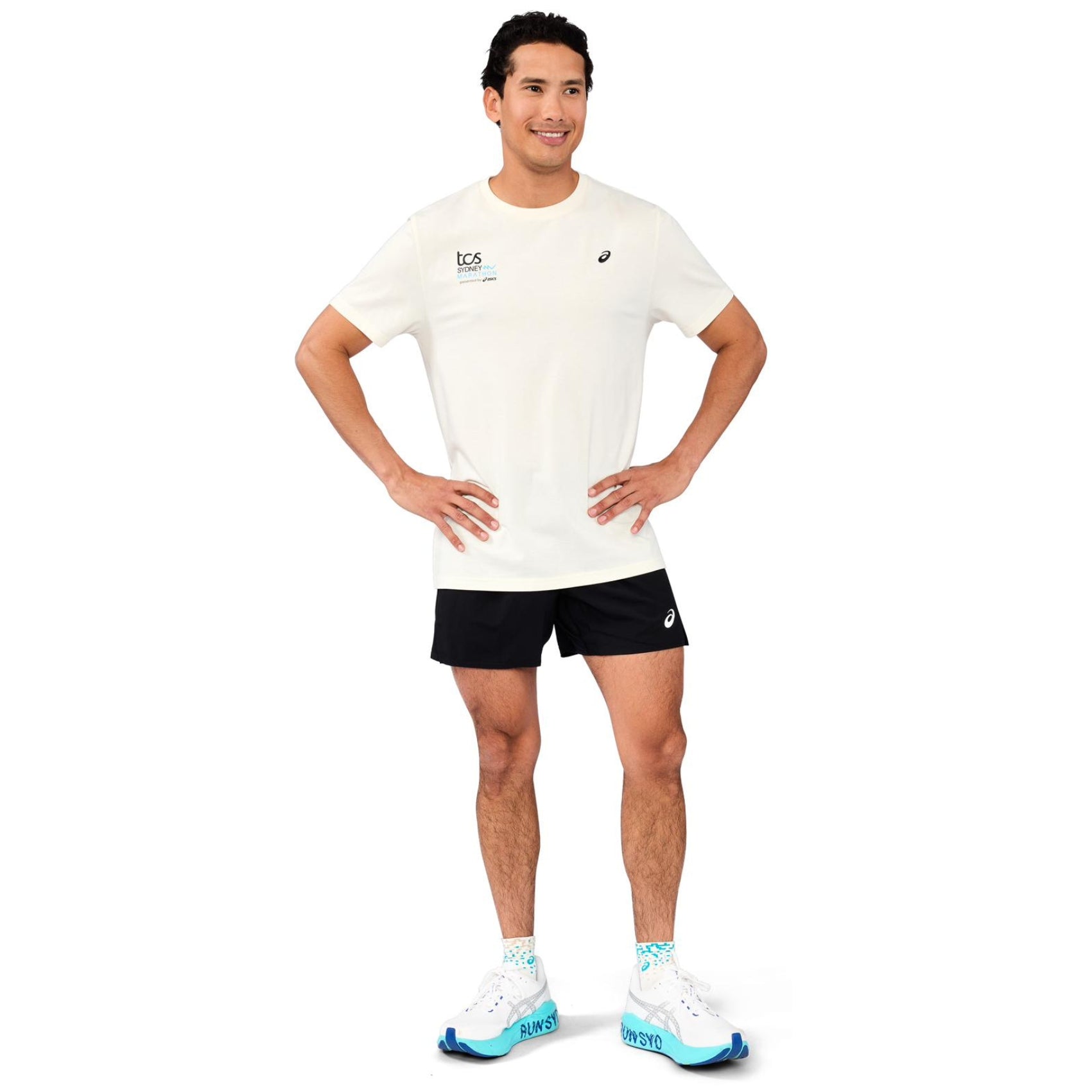 Unisex ASICS Spiral Relaxed Tee - Sydney Marathon 2026