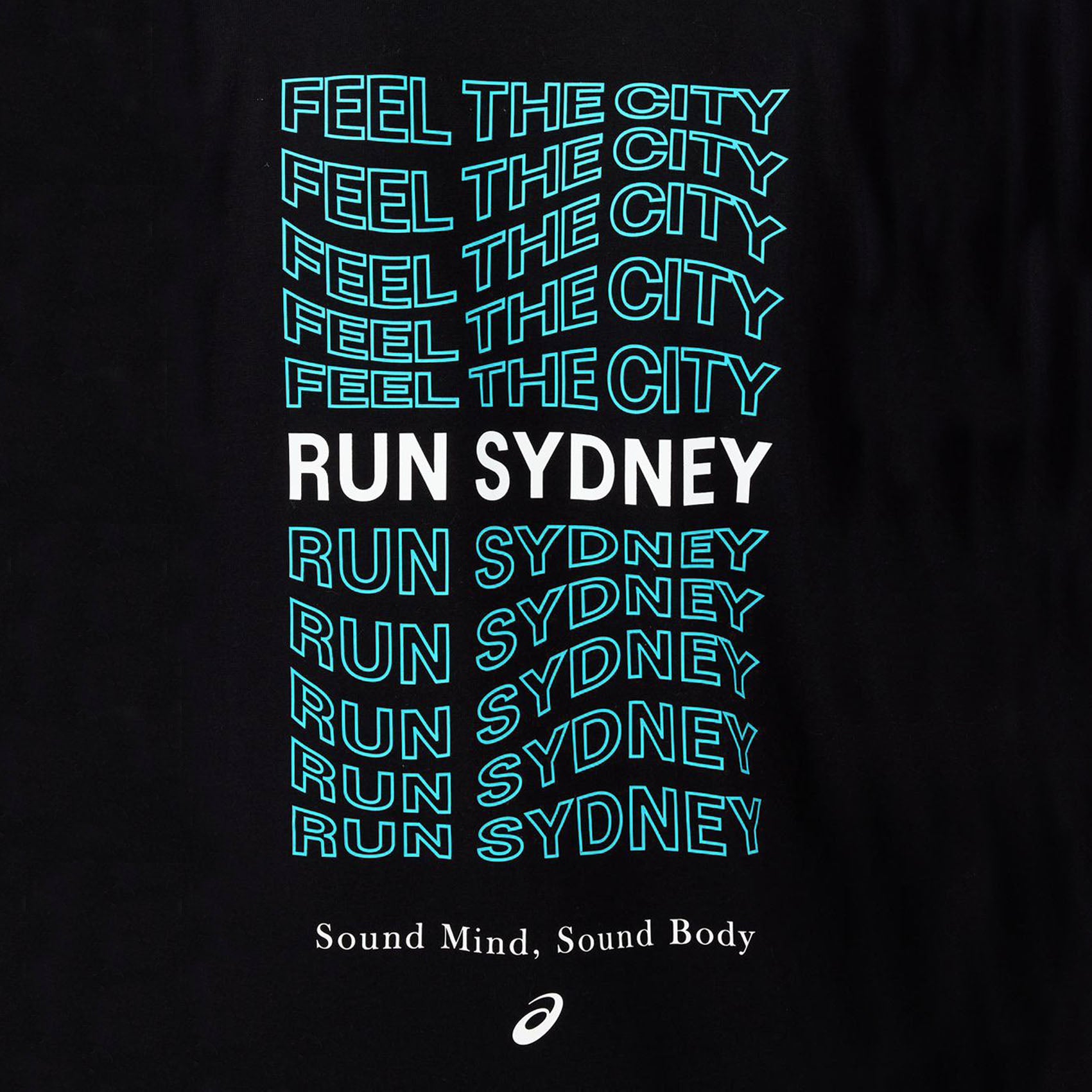 Unisex ASICS Spiral Relaxed Tee - Sydney Marathon 2026